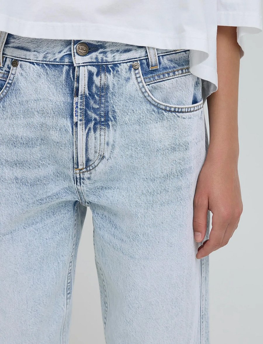 BALL - BAPAOLO JEANS - mom jeans - light blue denim - 5