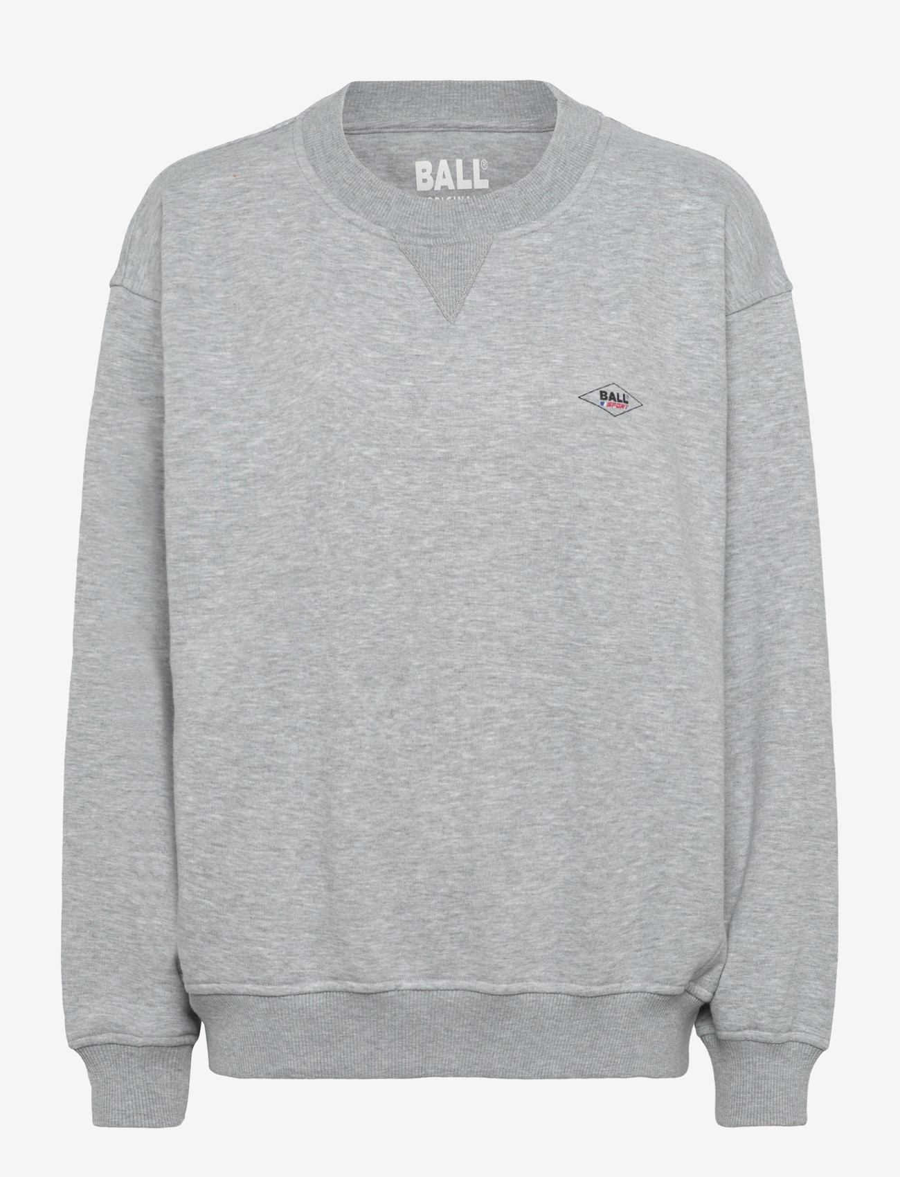 BALL - BAATTIVO CREWNECK SWEATSHIRT - oberteile - medium grey melange - 1
