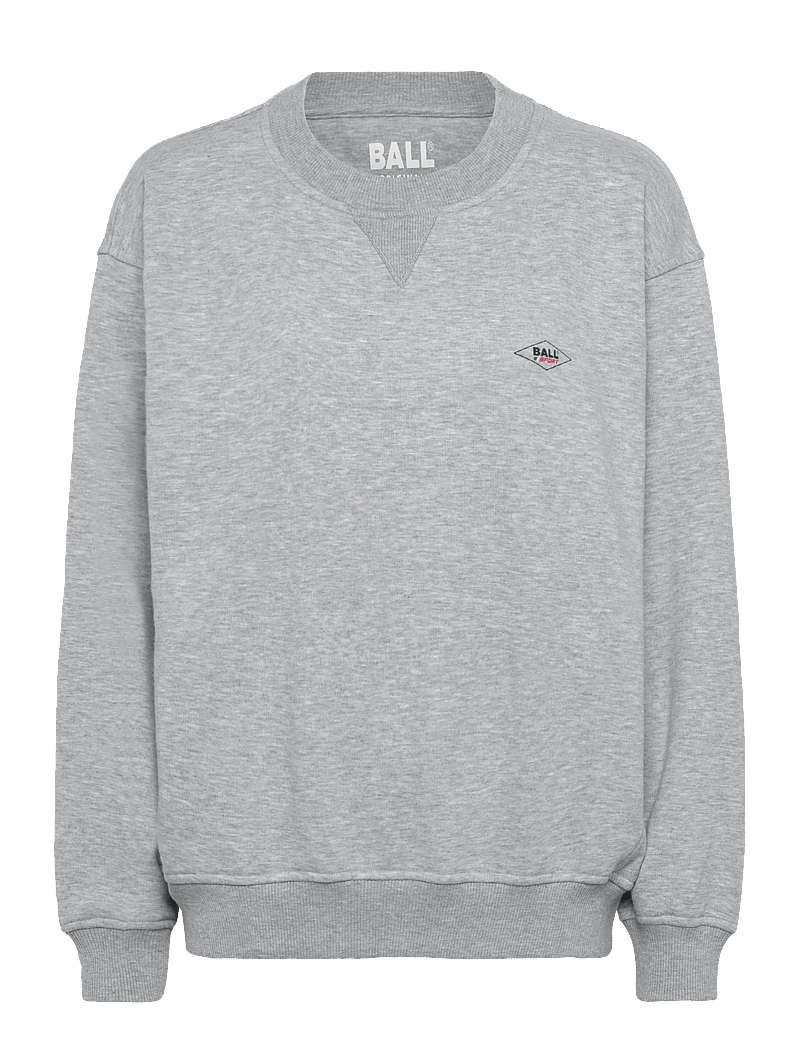 BALL - BAATTIVO CREWNECK SWEATSHIRT - oberteile - medium grey melange - 1