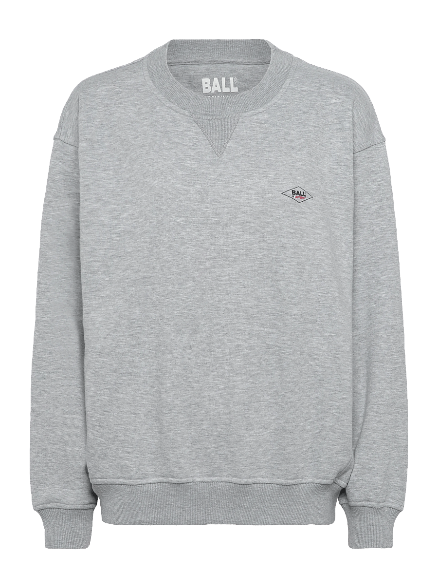 BALL - BAATTIVO CREWNECK SWEATSHIRT - oberteile - medium grey melange - 1