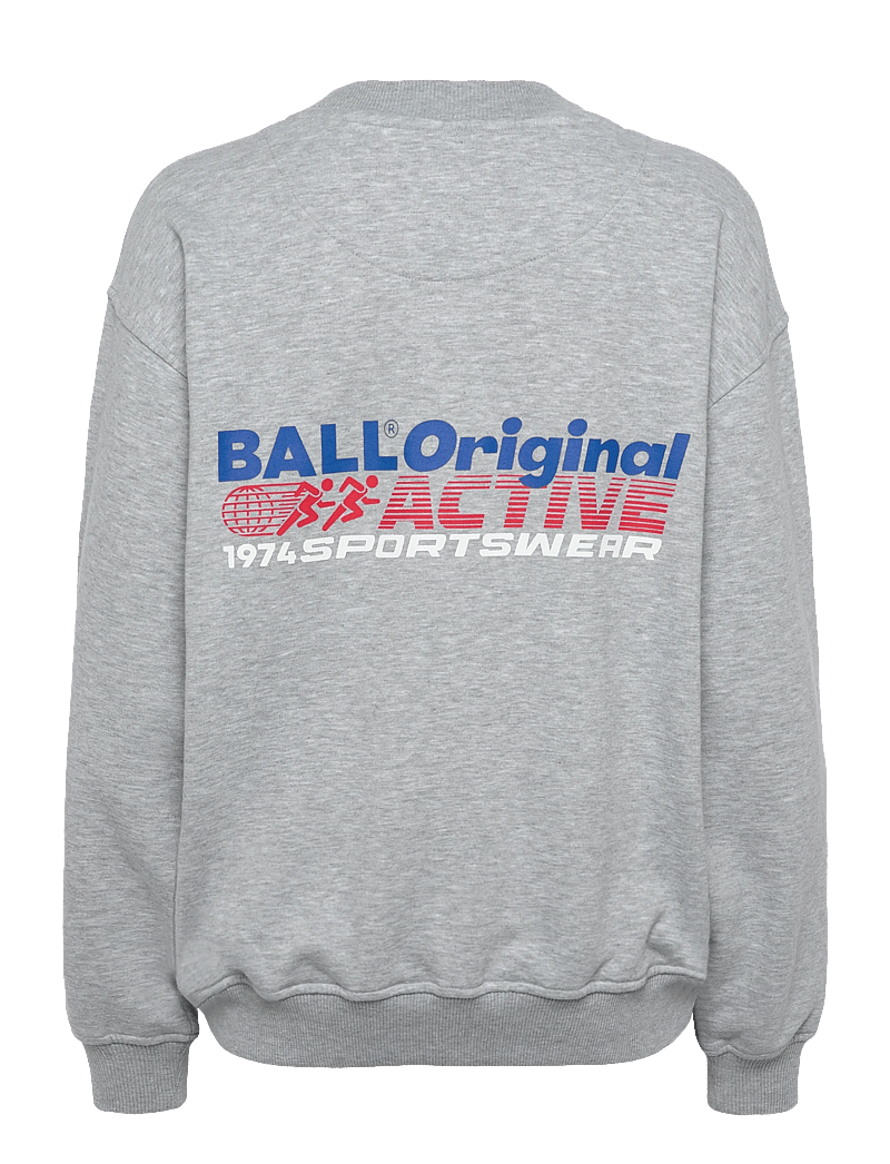 BALL - BAATTIVO CREWNECK SWEATSHIRT - oberteile - medium grey melange - 2