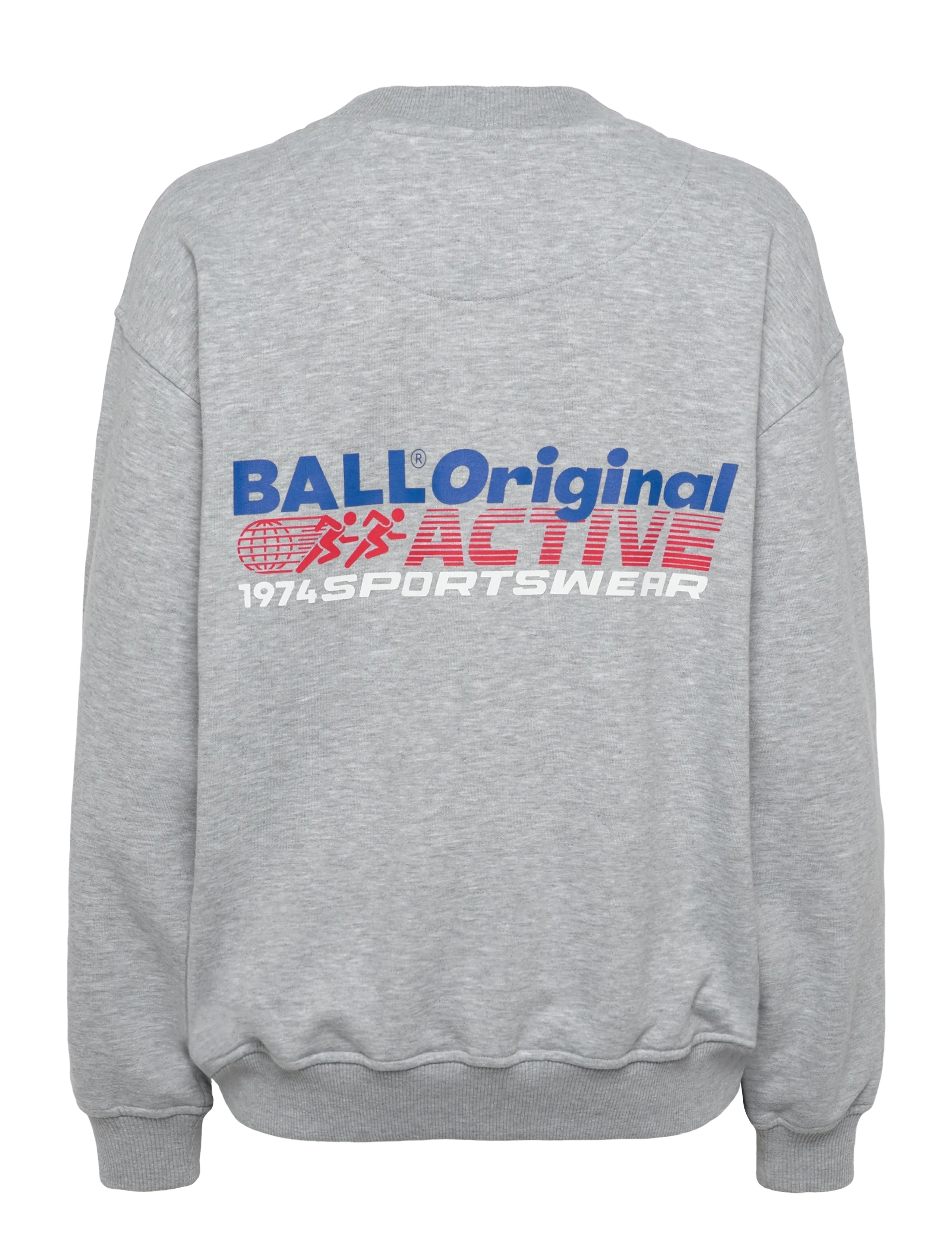 BALL - BAATTIVO CREWNECK SWEATSHIRT - oberteile - medium grey melange - 2