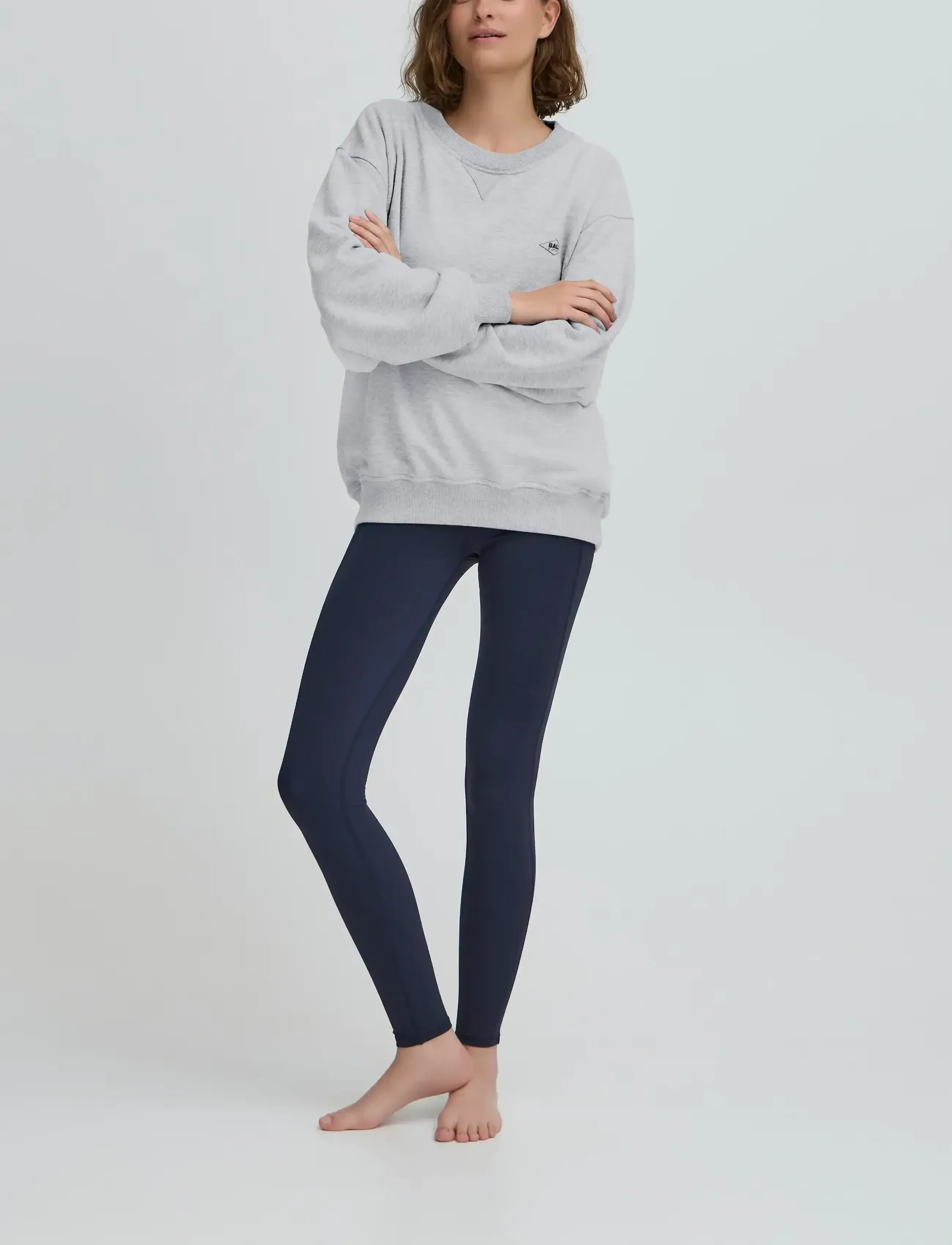 BALL Baattivo Crewneck Sweatshirt, M, Sport Sweatshirts & Hoodies, Grau - Sweatshirts, Frauen