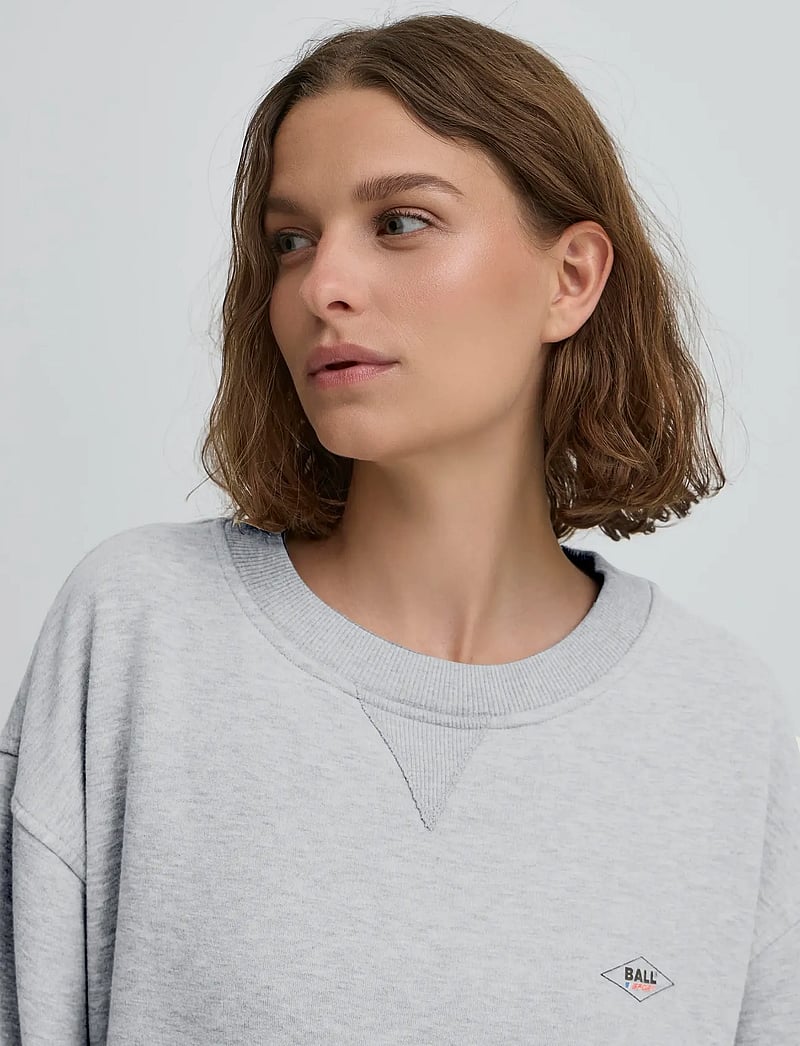 BALL - BAATTIVO CREWNECK SWEATSHIRT - oberteile - medium grey melange - 5