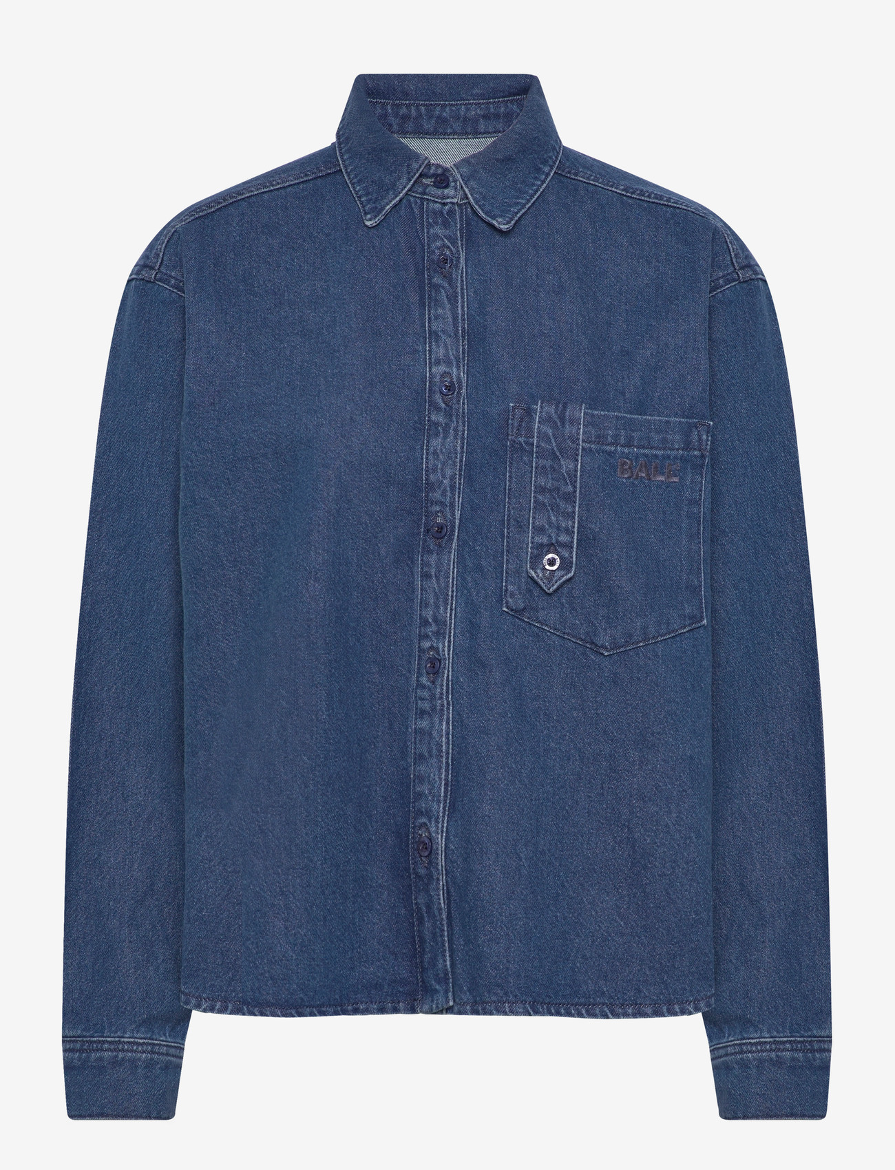 BALL - BABIANCA DENIM SHIRT - denimskjorter - meduim blue wash - 1