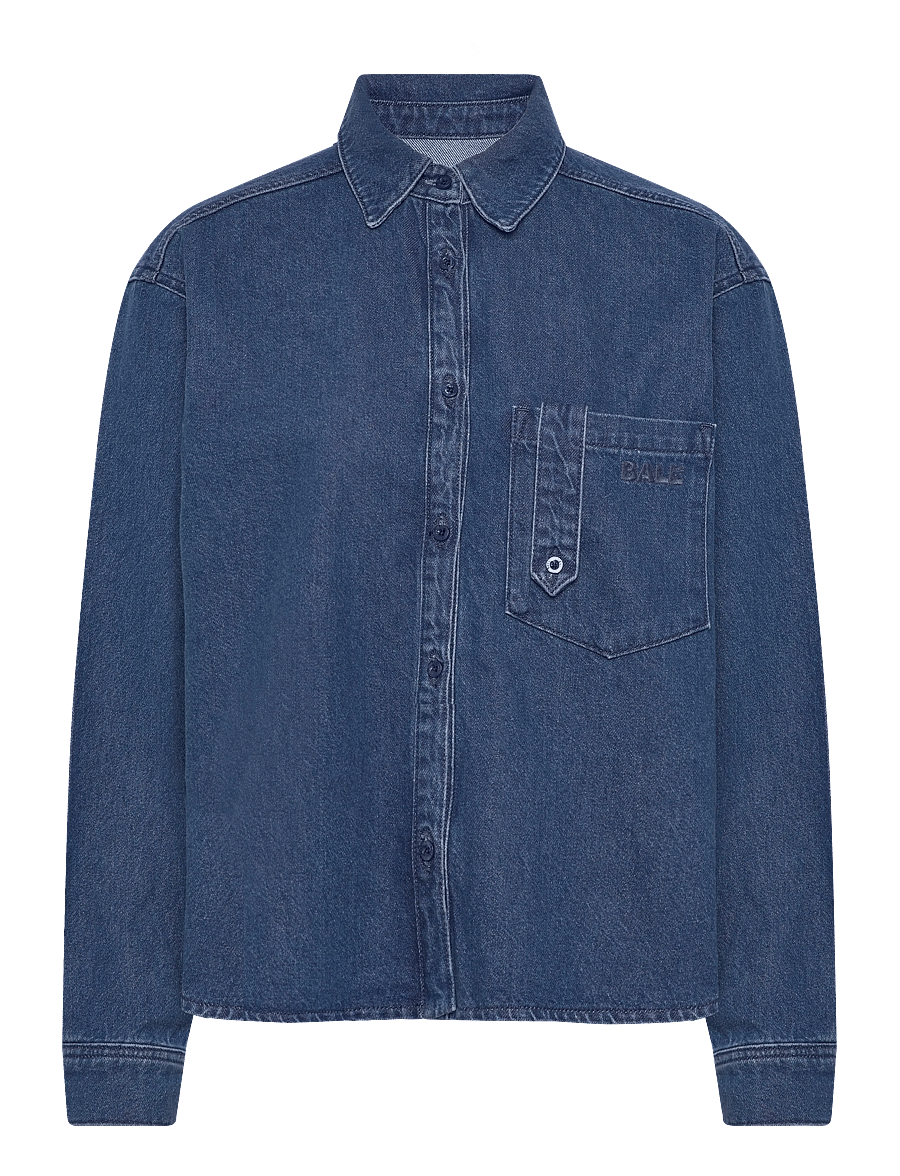 BALL - BABIANCA DENIM SHIRT - farkkupaidat - meduim blue wash - 1