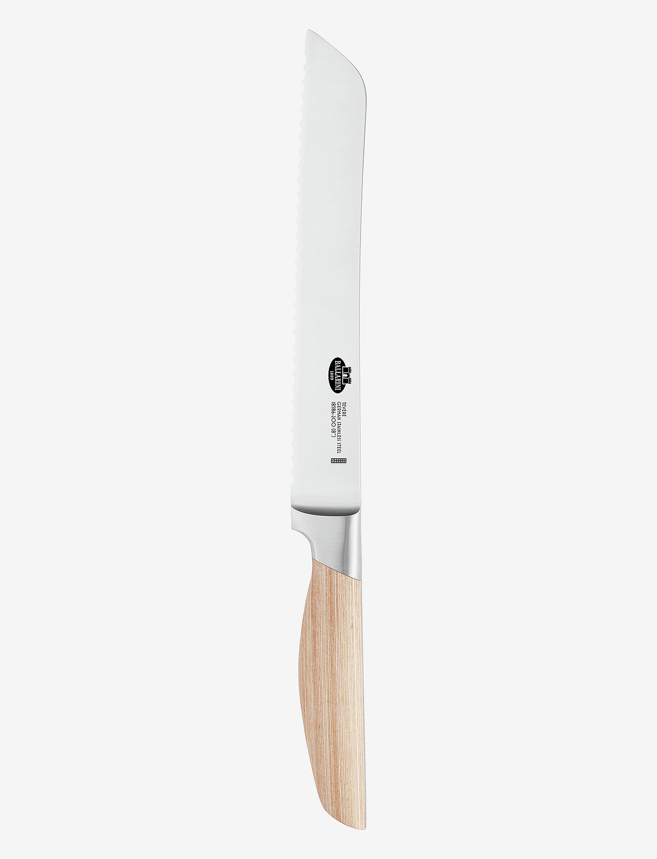 Ballarini - Tevere, Bread knife 20 cm - bread knives - brown - 0