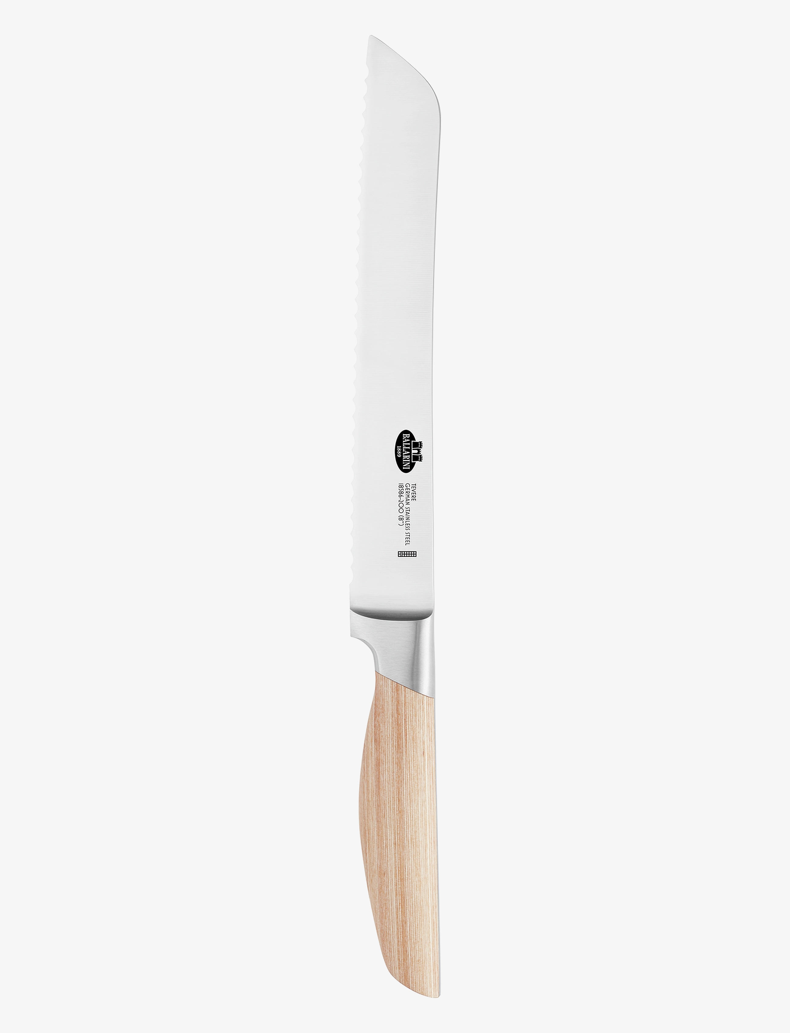 Ballarini Tevere, Bread knife 20 cm - Bread knives - BROWN / brown