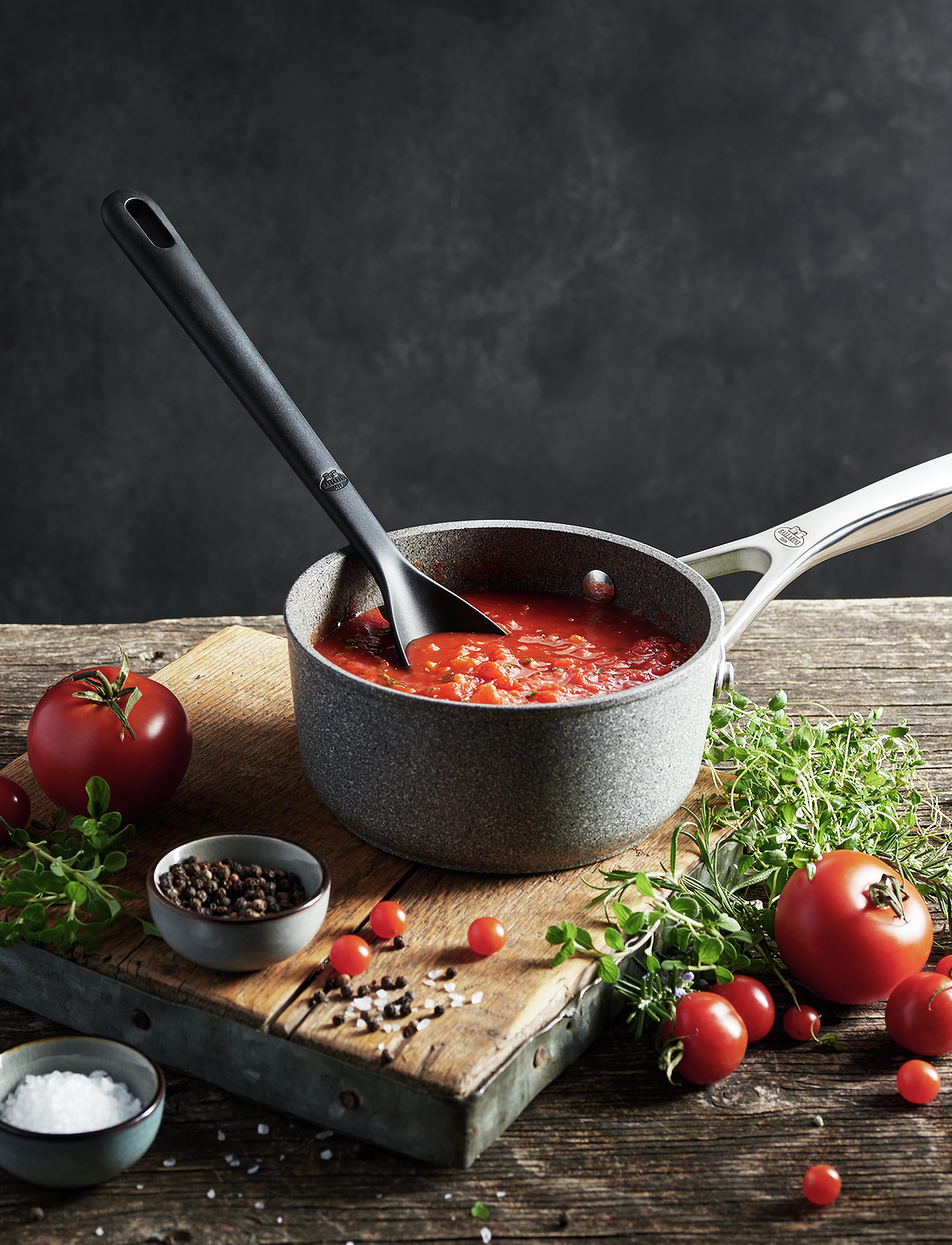 Ballarini - Nero, Cooking spoon 31 cm - black - 2