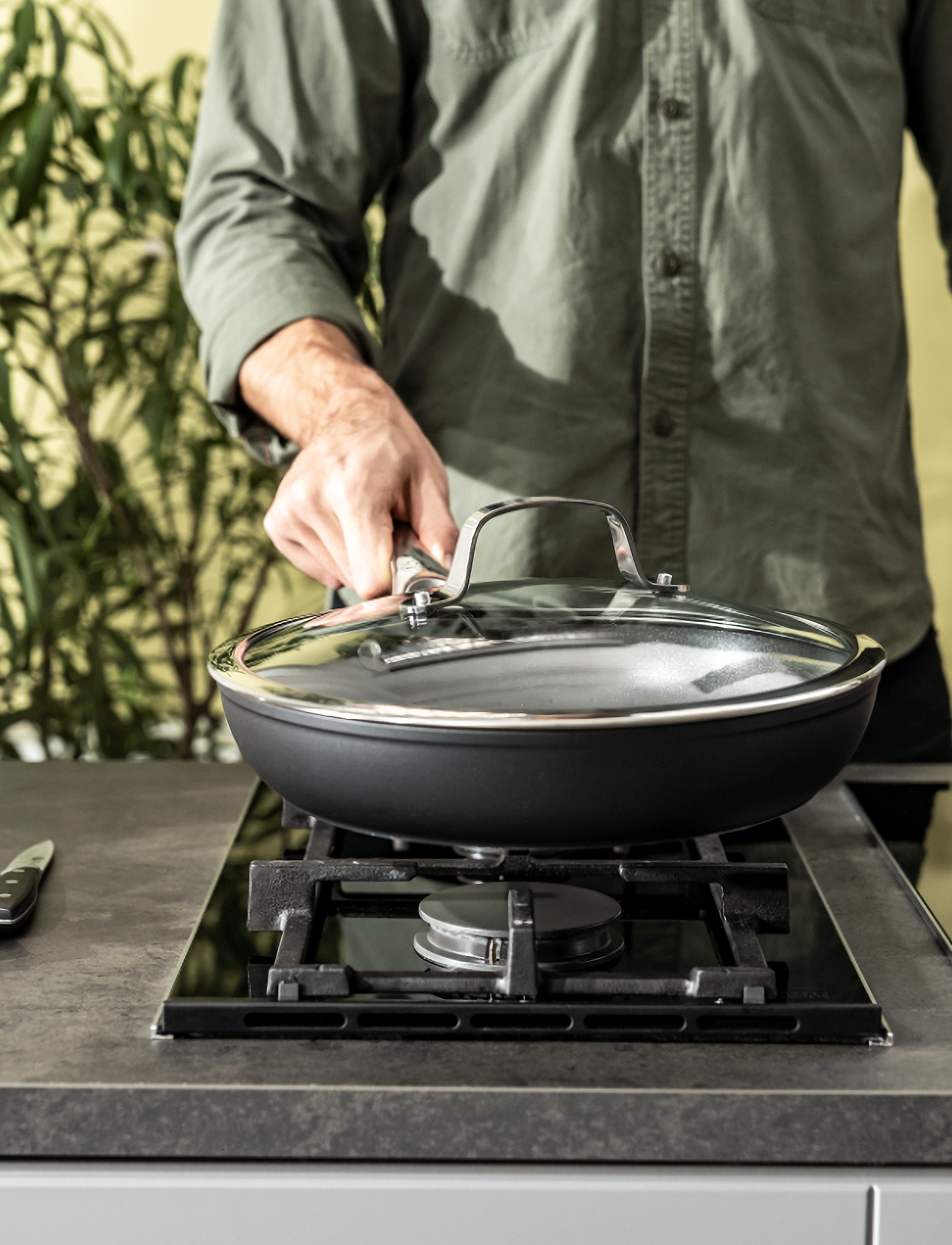 Ballarini - Alba, Keravis Ti-X, Stekpanna 32 cm - black - 4