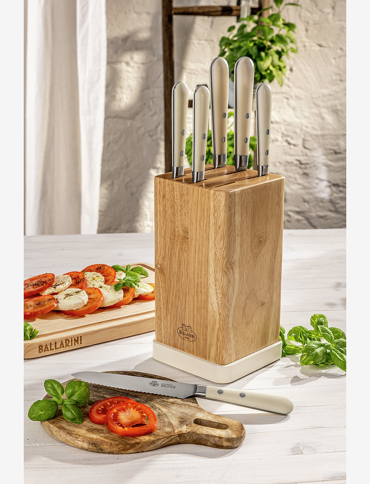 Ballarini - Avola Prestigio, Knivblockset i 7-delar - w - 1