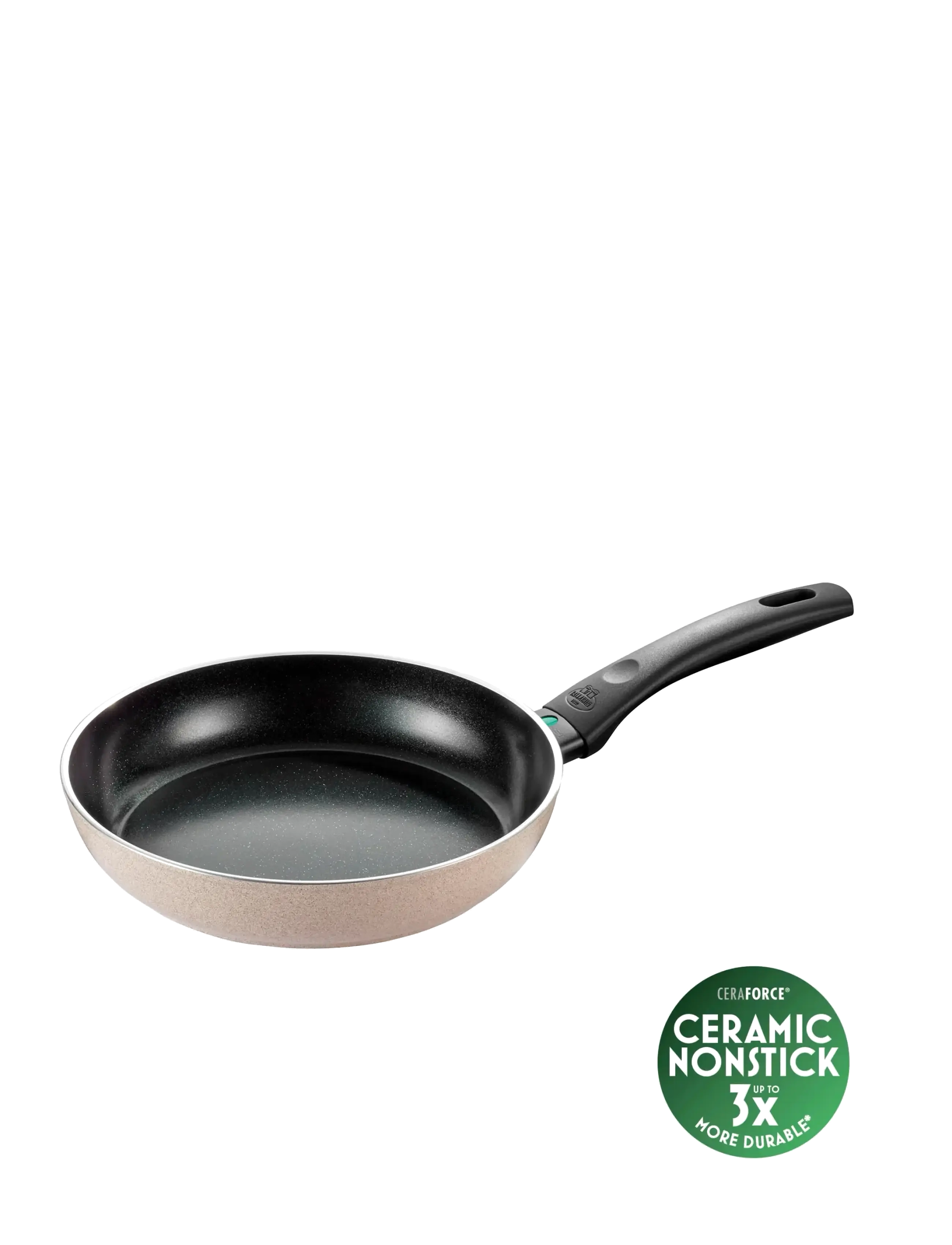 Ballarini Stekpanna Ø 24 cm keramisk - Stegepander & Støbejernspander - BLACK / beige