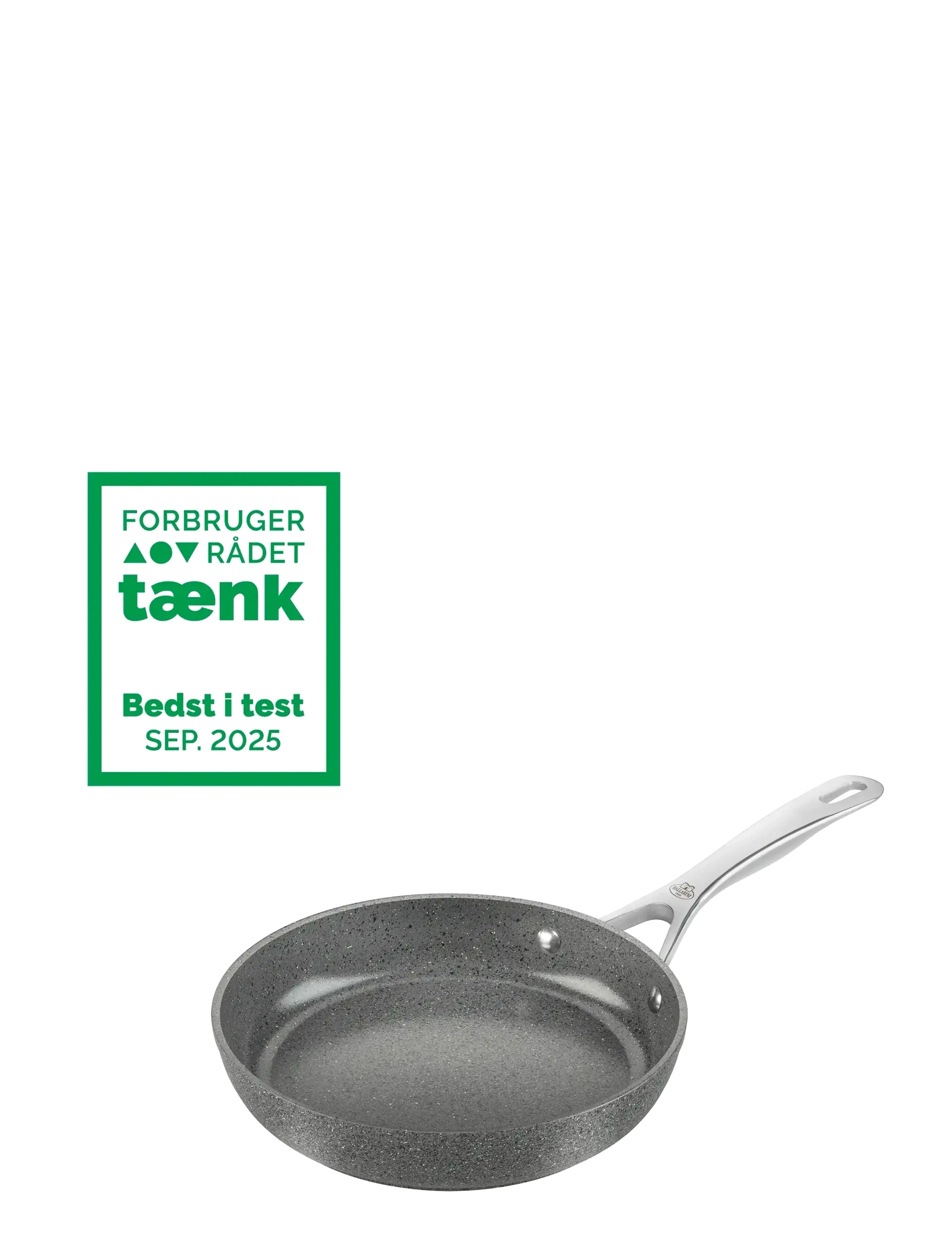 Ballarini Stekpanna Ø 24 Cm Granit Keramisk, Pots & Pans, Grå, Str: Ø 24 CM