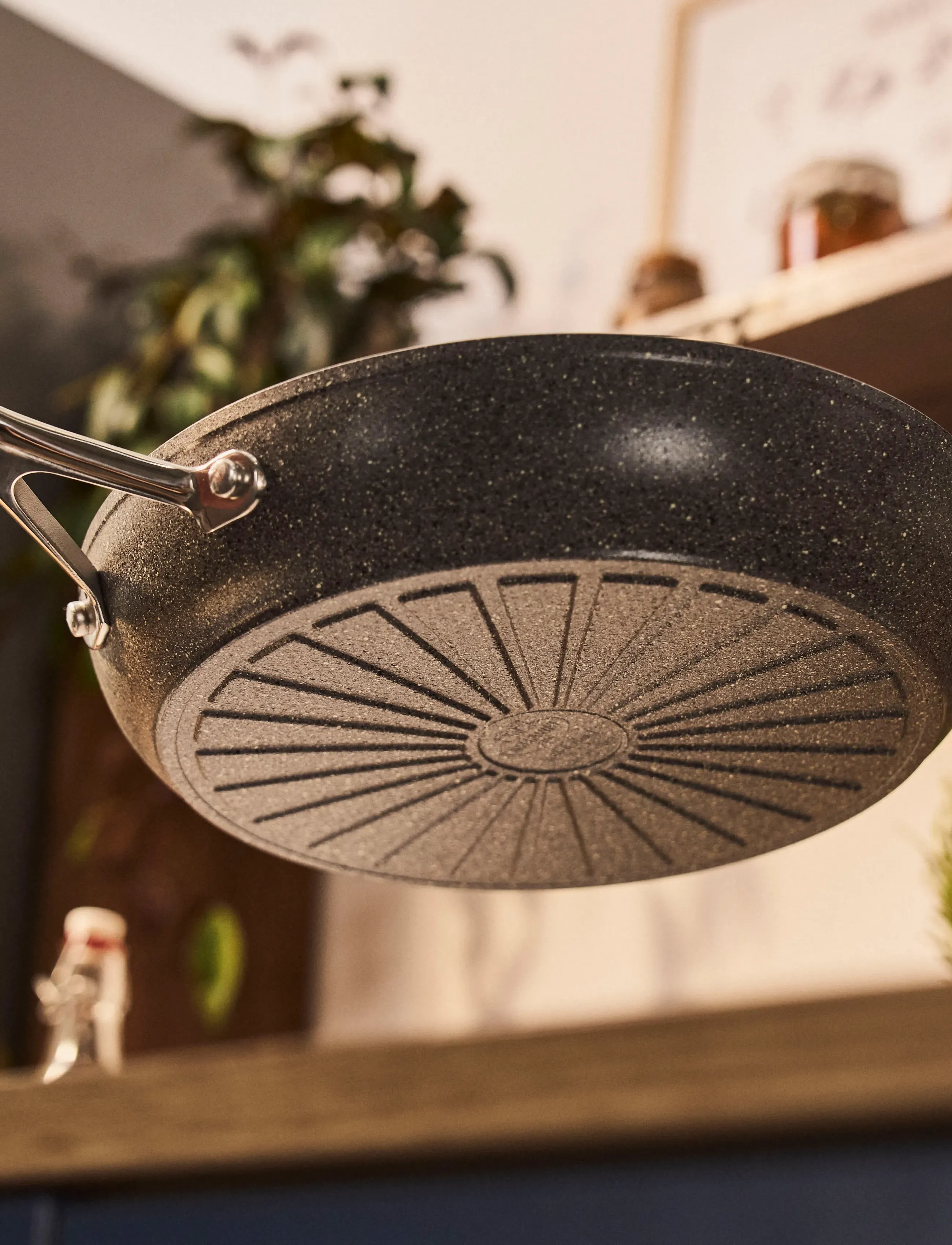 Ballarini - Stekpanna Ø 24 cm granit keramisk - gray - 4