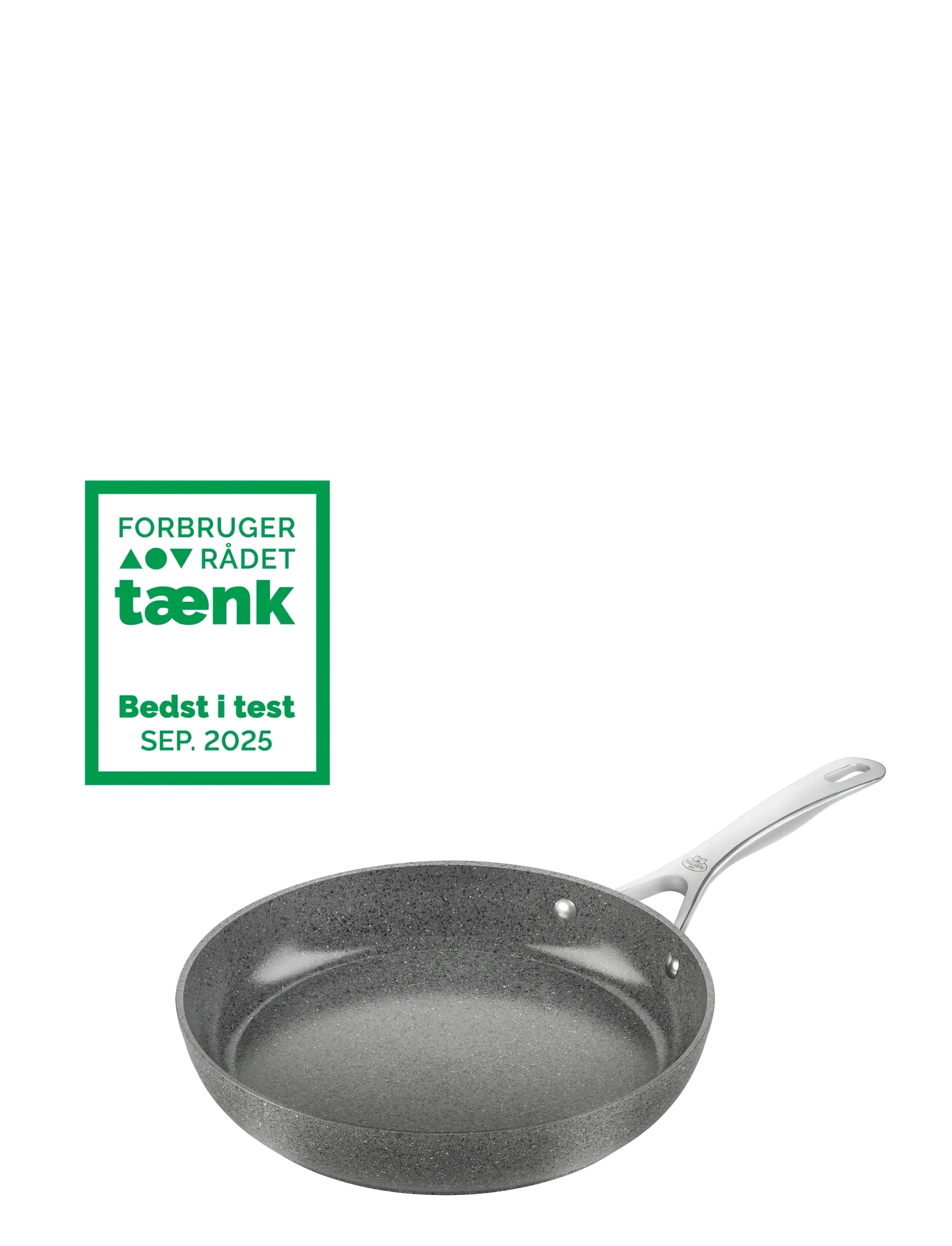Ballarini Stekpanna Ø 28 Cm Granit Keramisk, Pots & Pans, Grå, Str: Ø 28 CM