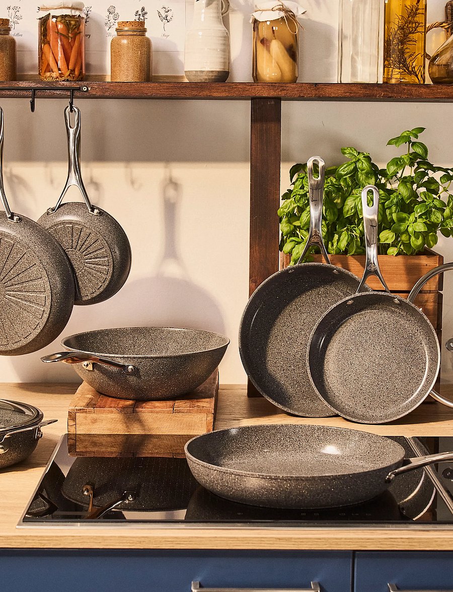 Ballarini - Stekpanna Ø 28 cm granit keramisk - gray - 0