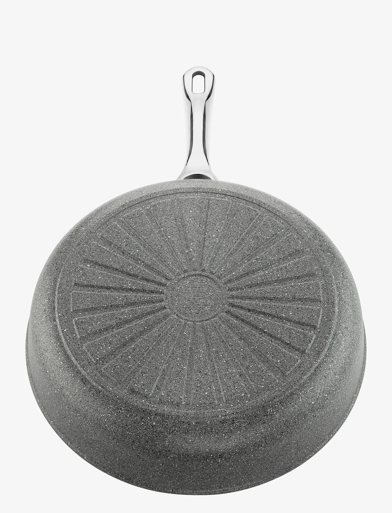 Ballarini - Traktörpanna Ø 28 cm granit keramisk med glaslock - gray - 2