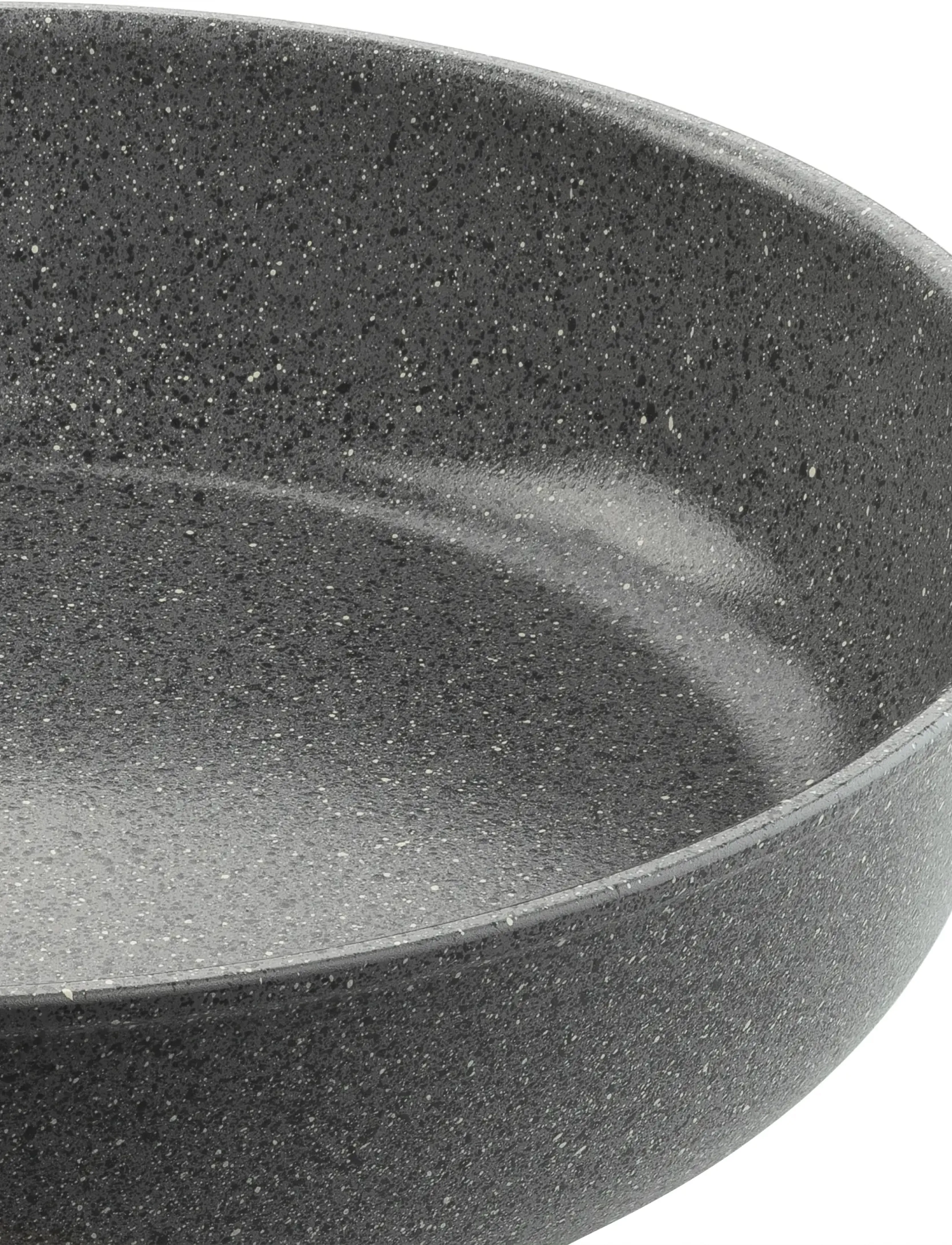 Ballarini - Traktörpanna Ø 28 cm granit keramisk med glaslock - gray - 5