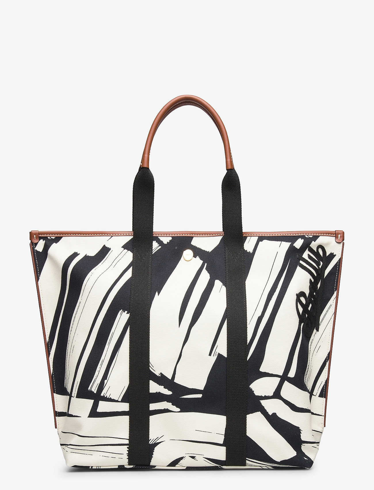 Bally - CANVAS TOTE MD.MP/34 - black/bone - 1