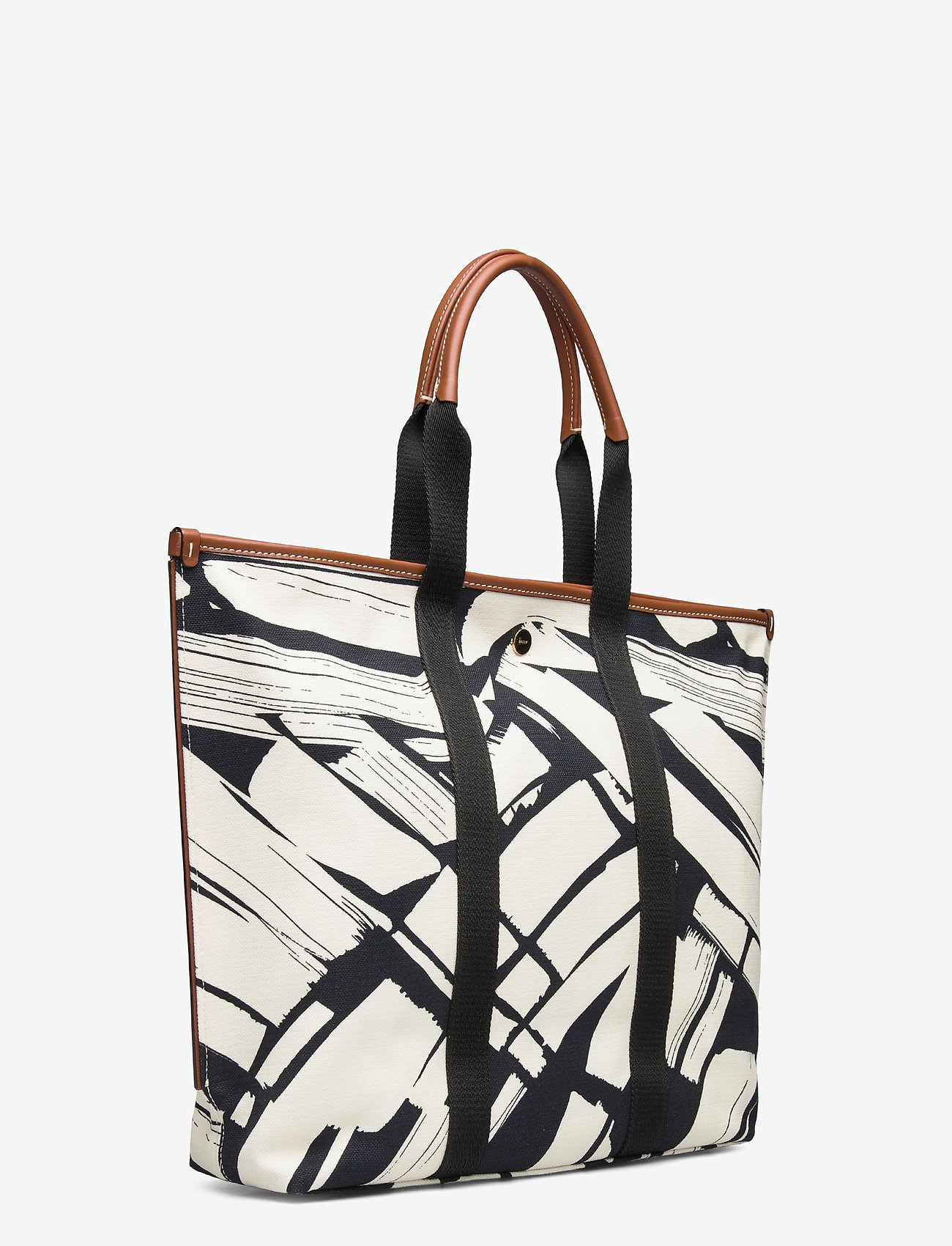 Bally - CANVAS TOTE MD.MP/34 - black/bone - 2