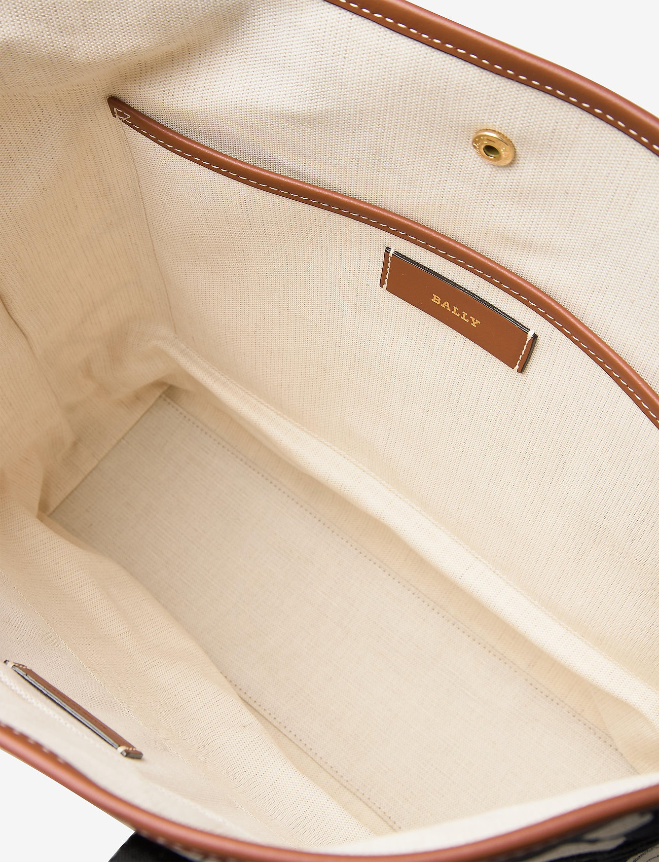Bally - CANVAS TOTE MD.MP/34 - black/bone - 3