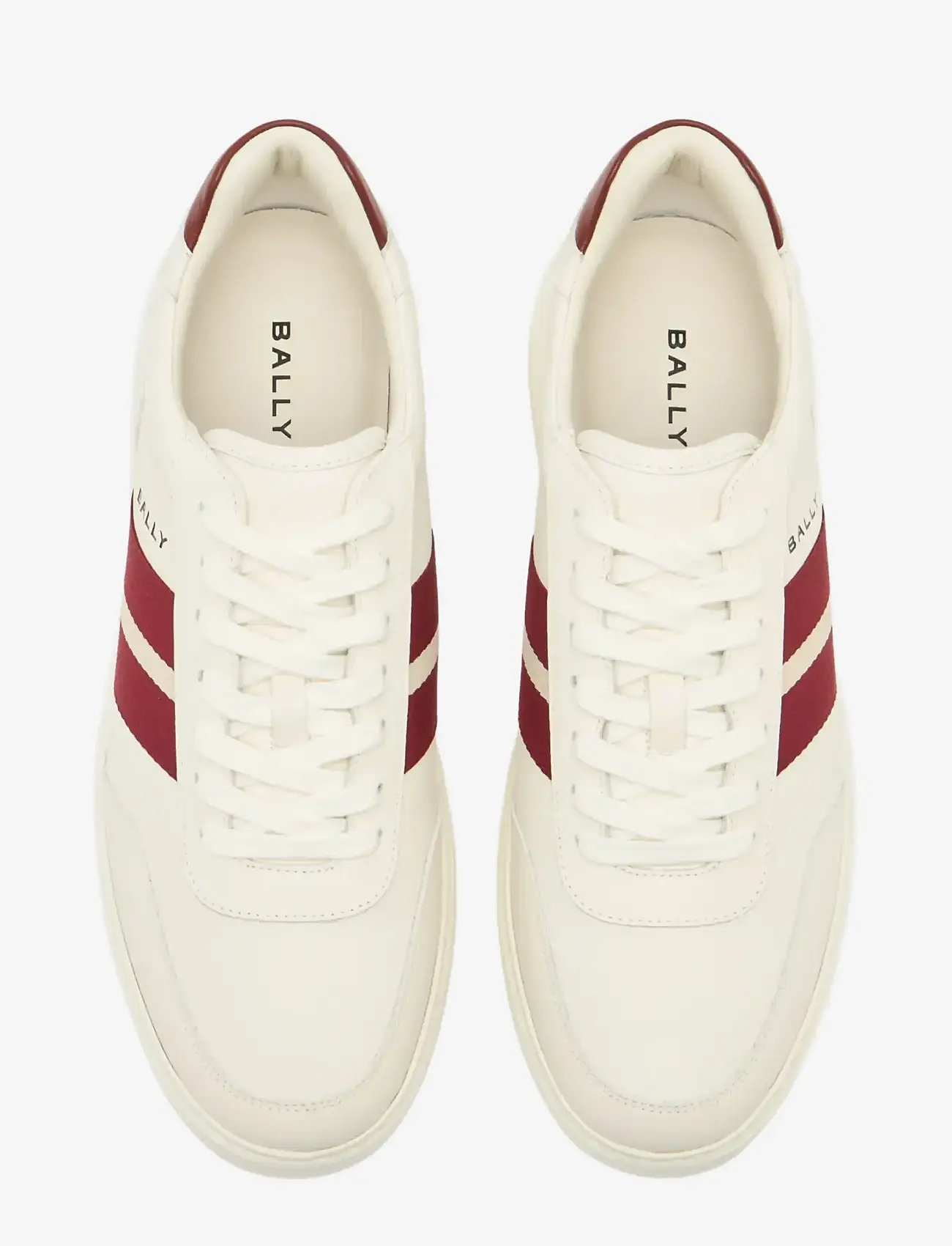 Bally - LIFT-TSP - niedriger schnitt - white/ballyred - 2