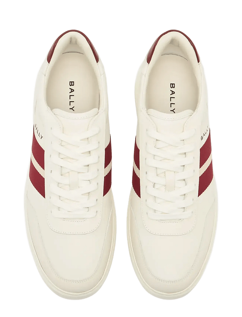 Bally - LIFT-TSP - niedriger schnitt - white/ballyred - 2