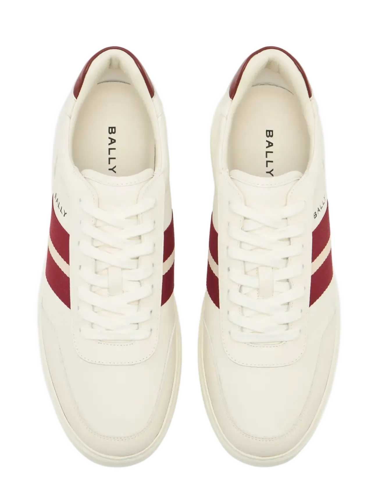 Bally - LIFT-TSP - low tops - white/ballyred - 2