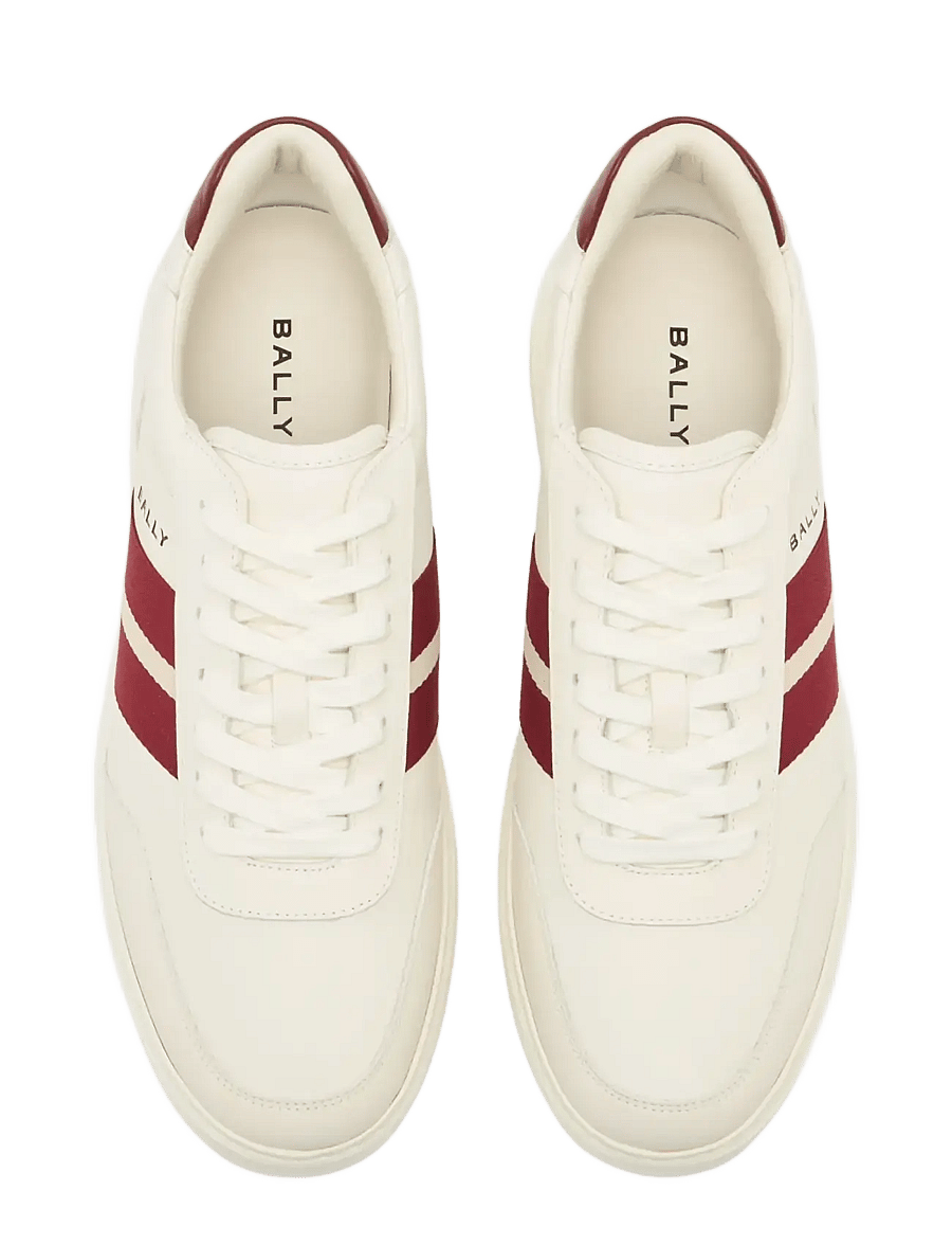 Bally - LIFT-TSP - niedriger schnitt - white/ballyred - 2
