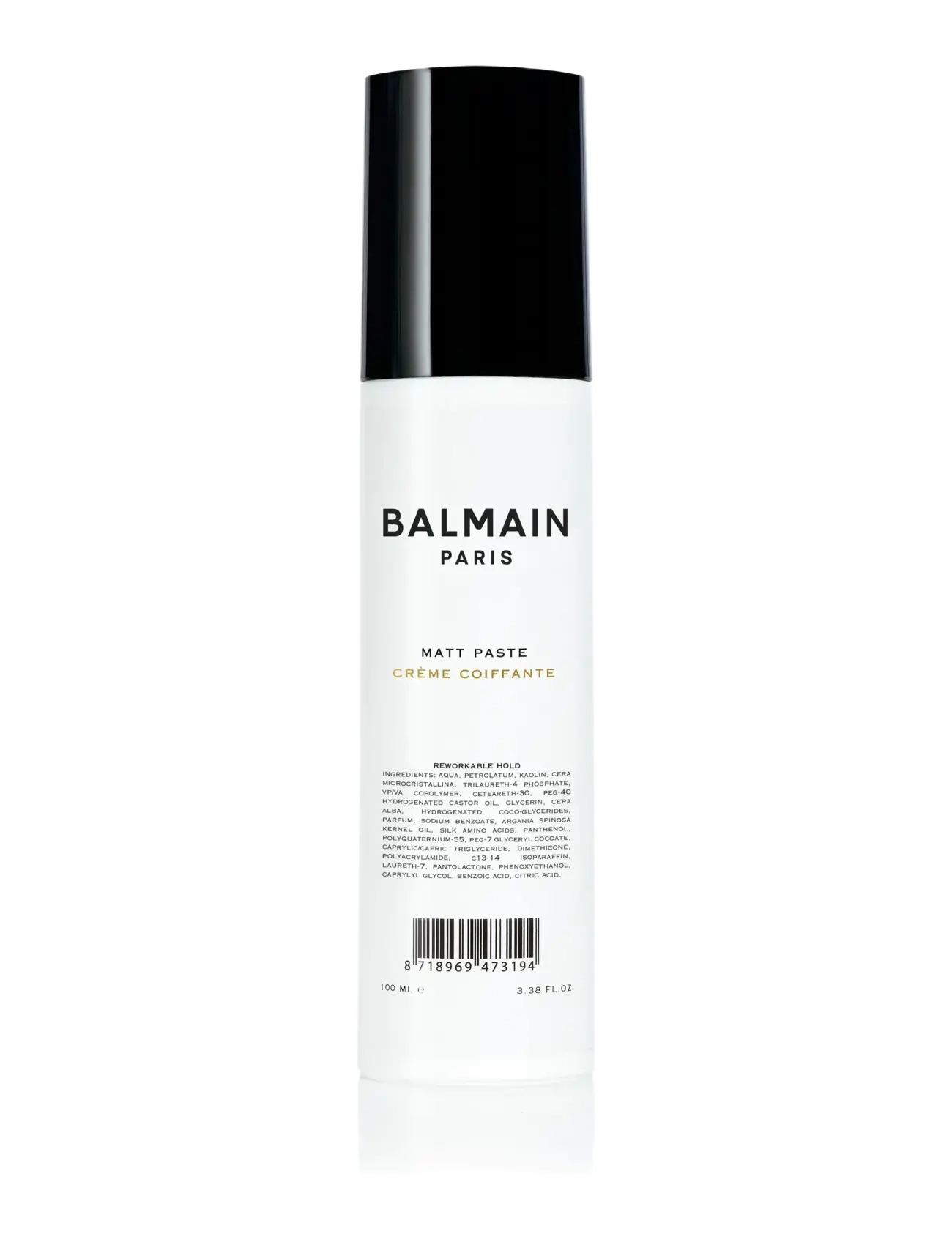 Balmain Hair Couture Matt Paste 100Ml, Voks og gel, Hvid, Str: 100 ML
