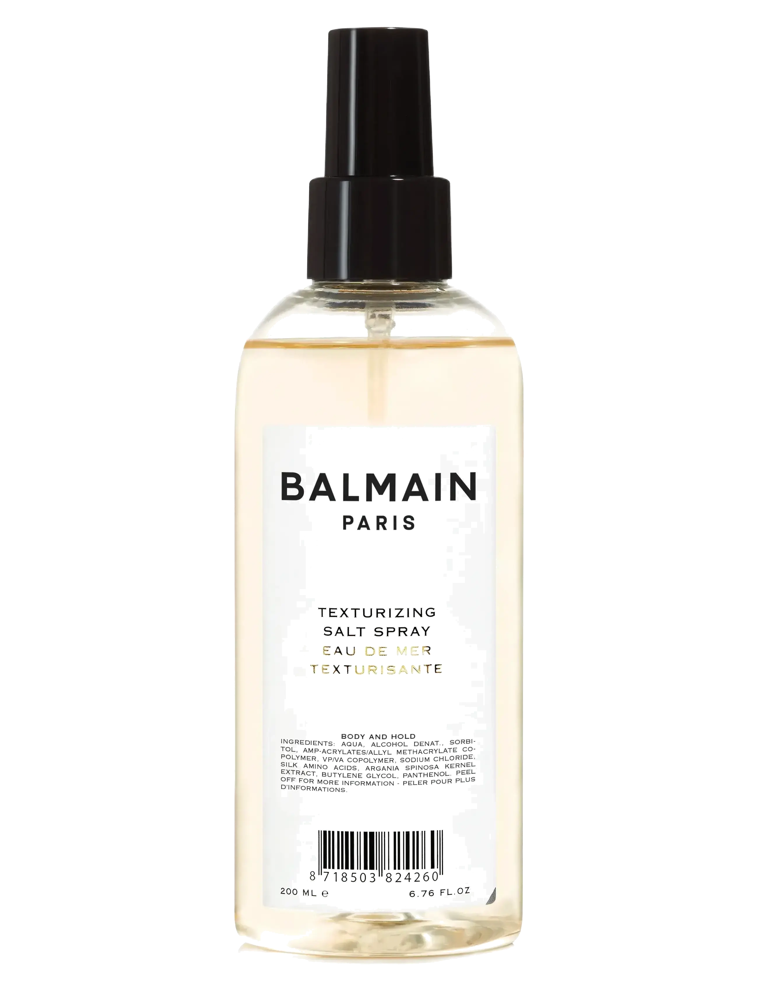 Balmain Hair Couture Texturizing Salt Spray 200ml - Hiusten muotoilu - 1013 / white