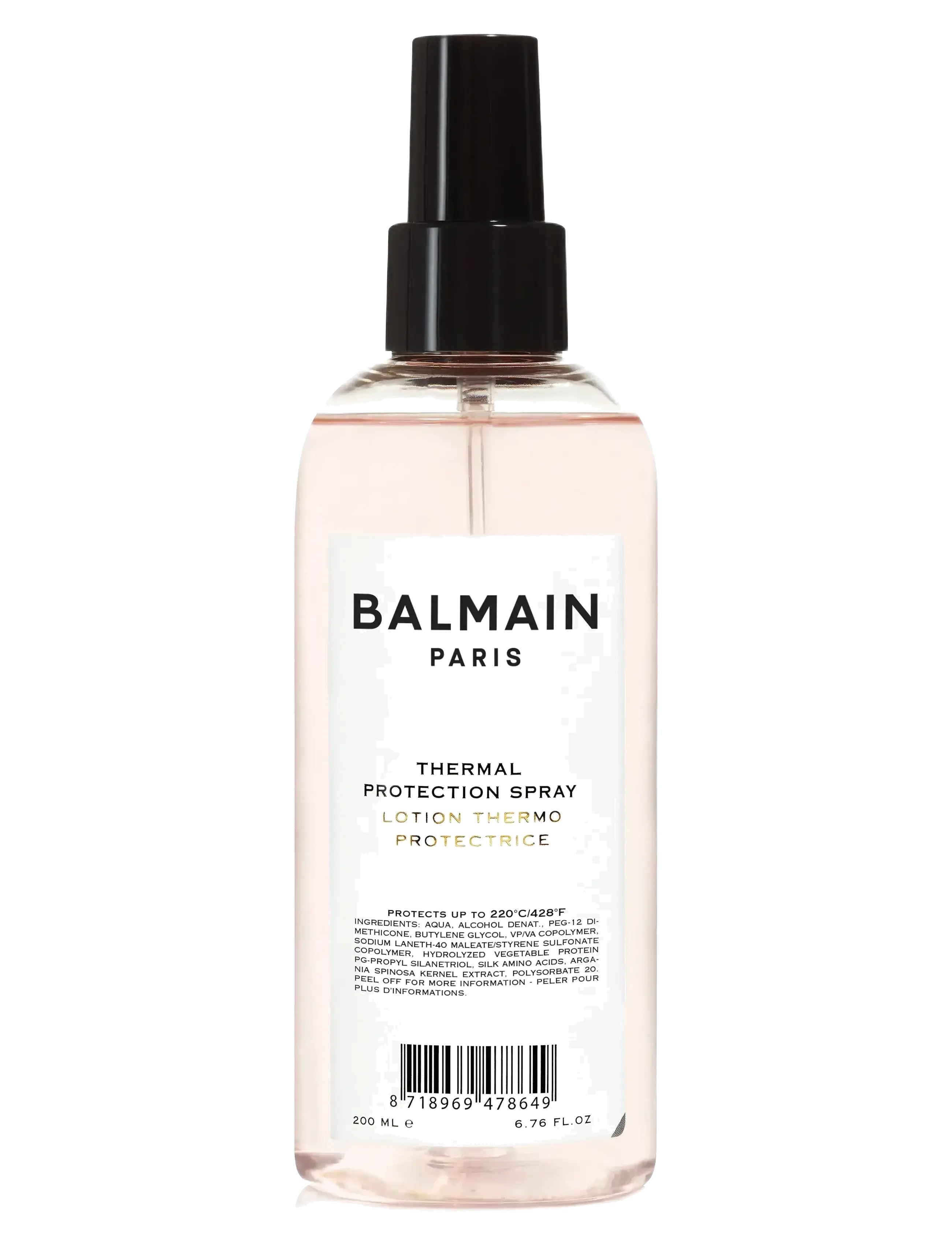 Balmain Hair Couture Thermal Protection Spray 200ml - Hiusten muotoilu - 1013 / clear