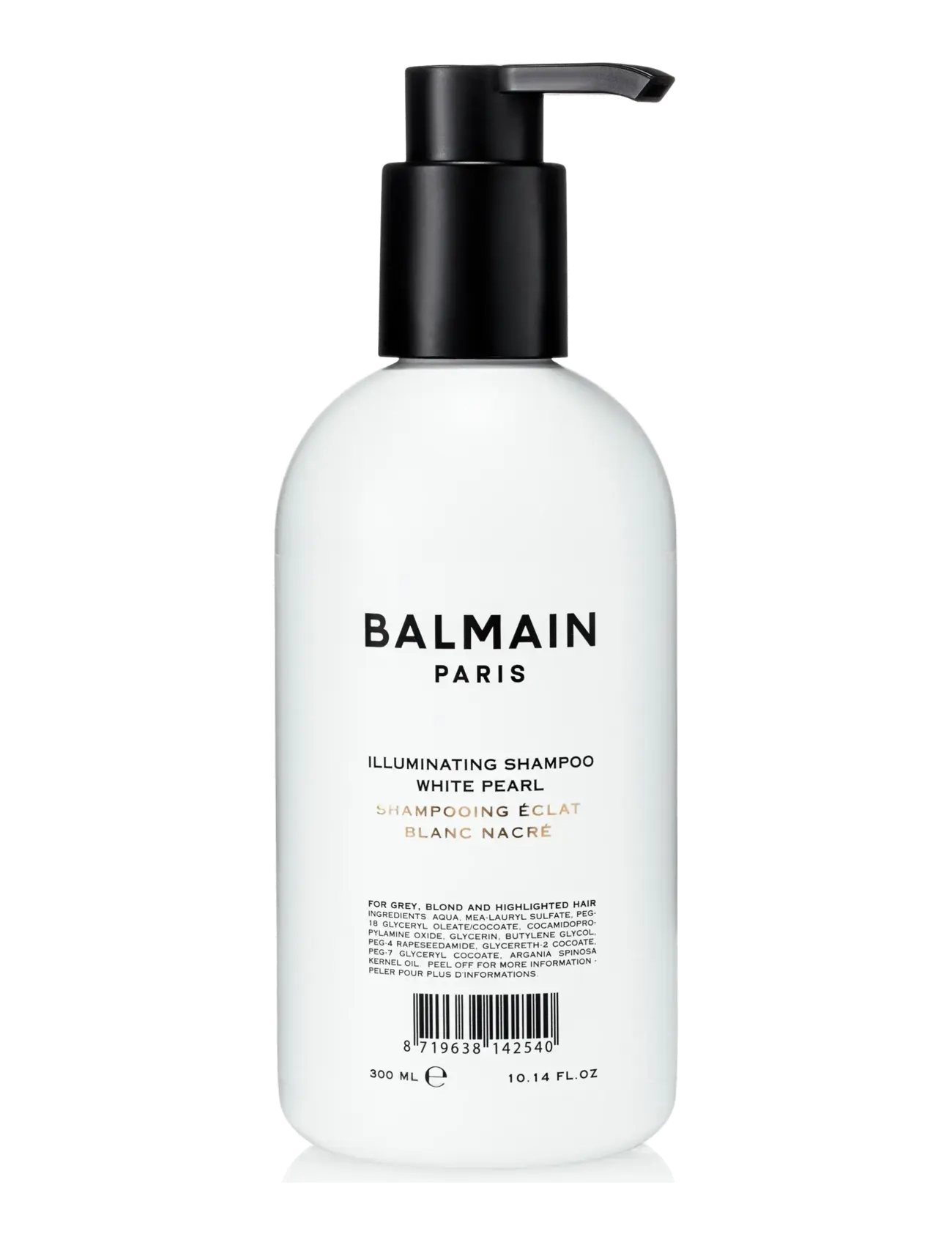 Balmain Hair Couture Illuminating Shampoo White Pearl 300ml - Hårvård - 1014 / clear