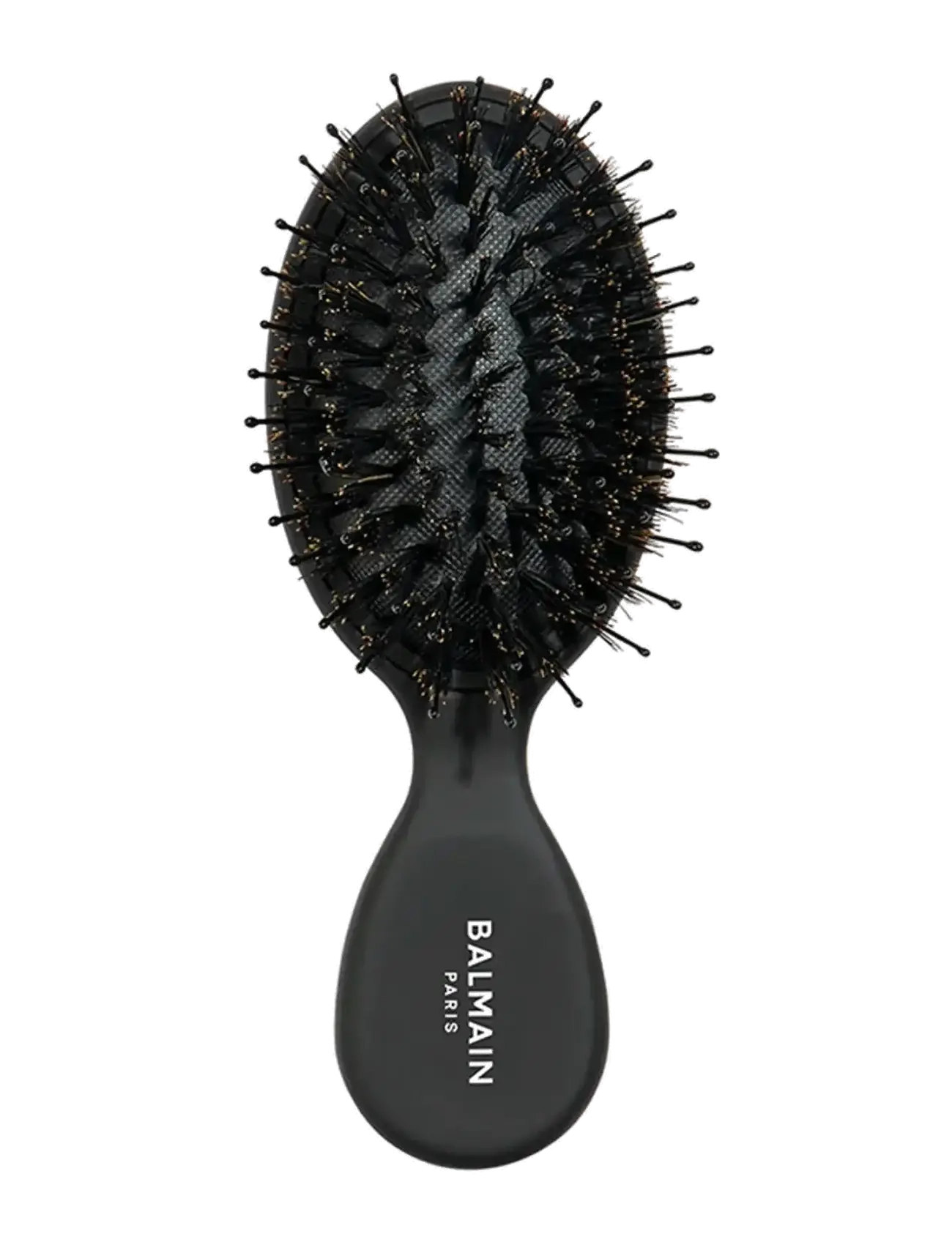 Balmain Hair Couture Mini All Purpose Spa Brush 100% Boar Hair And Nylon Bristles, Padlebørste, Sort, Str: ONE SIZE