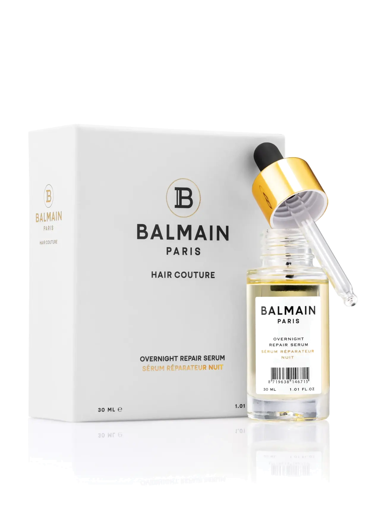 Balmain Hair Couture - Overnight Repair Serum 30ml - hår - 1013 - 2
