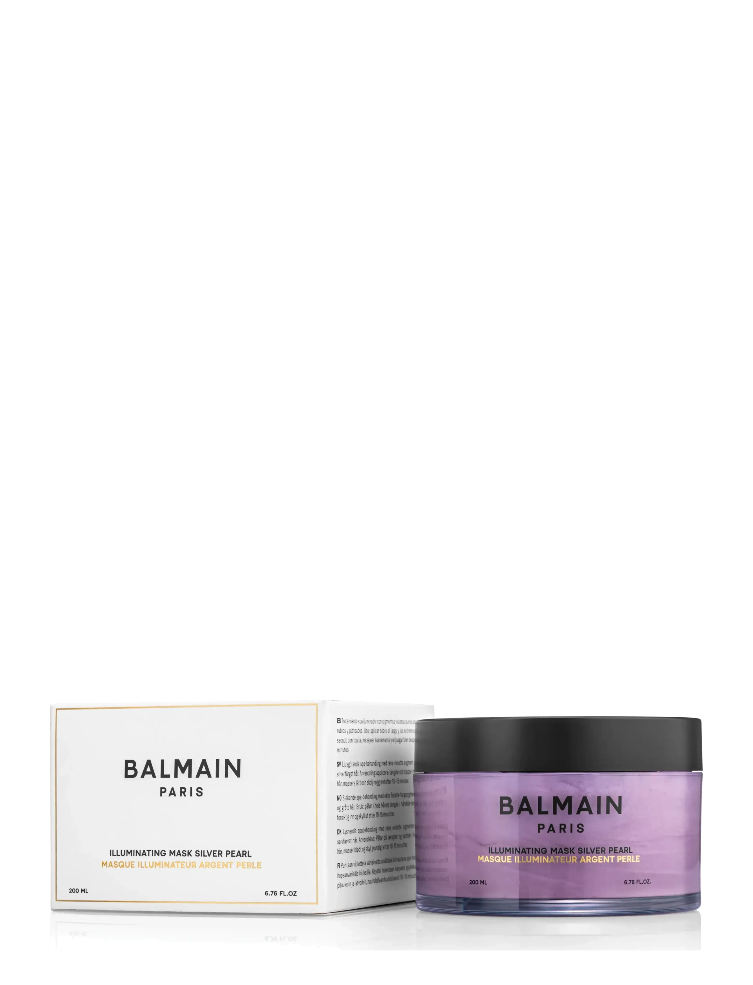 Balmain Hair Couture - Illuminating Mask Silver 200ml - hårinpackning - 1014 - 2