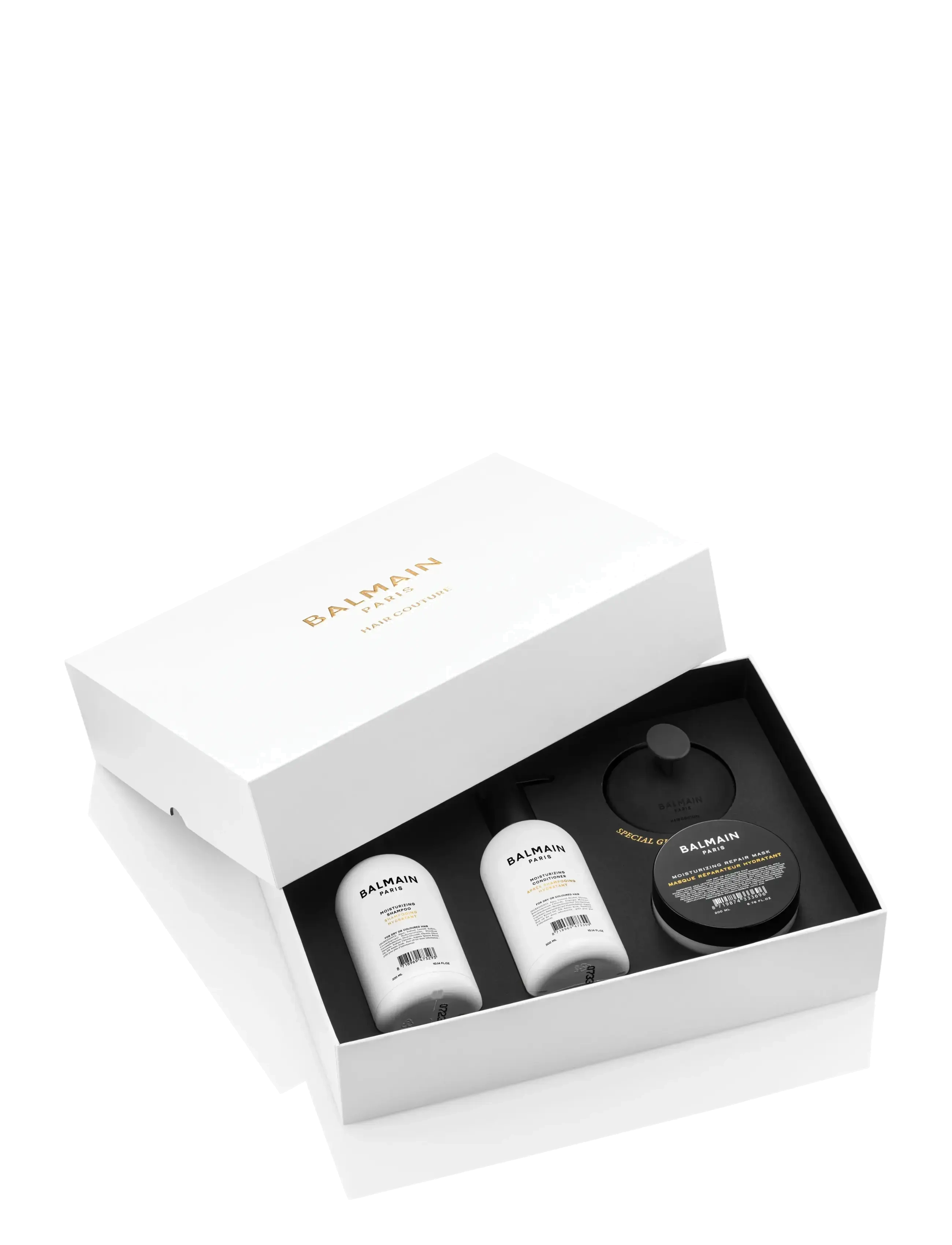 Balmain Hair Couture Moisturizing Care Set, Hair Sæt, Nude, Str: 800 ML