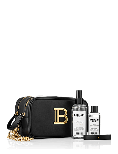 Signature Bag (Leave In, Argan Elixir, Barrette Medium Black) - GavesæT