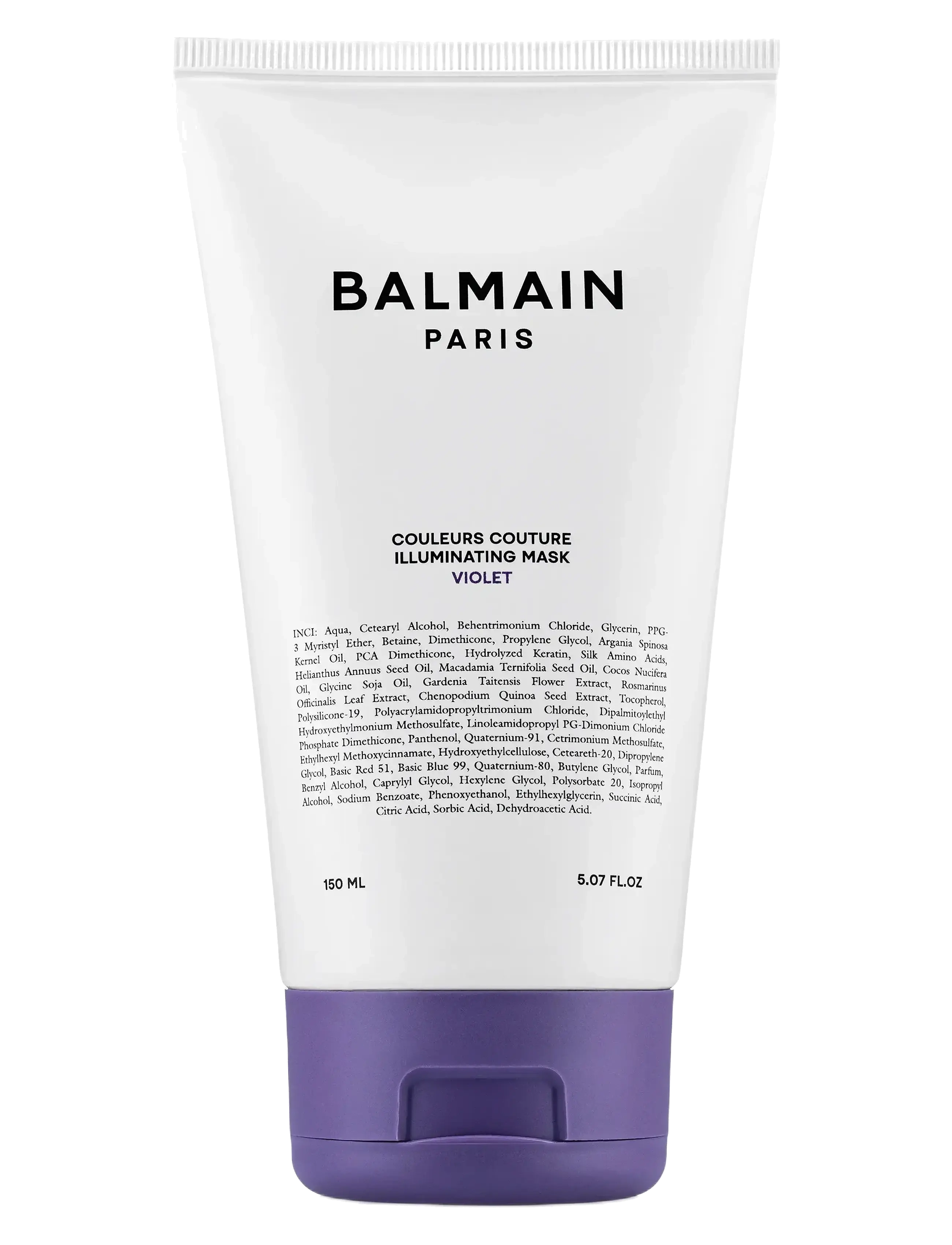 Balmain Hair Couture Illuminating Violet Mask 150ml - Hårpleje - 1008 / clear