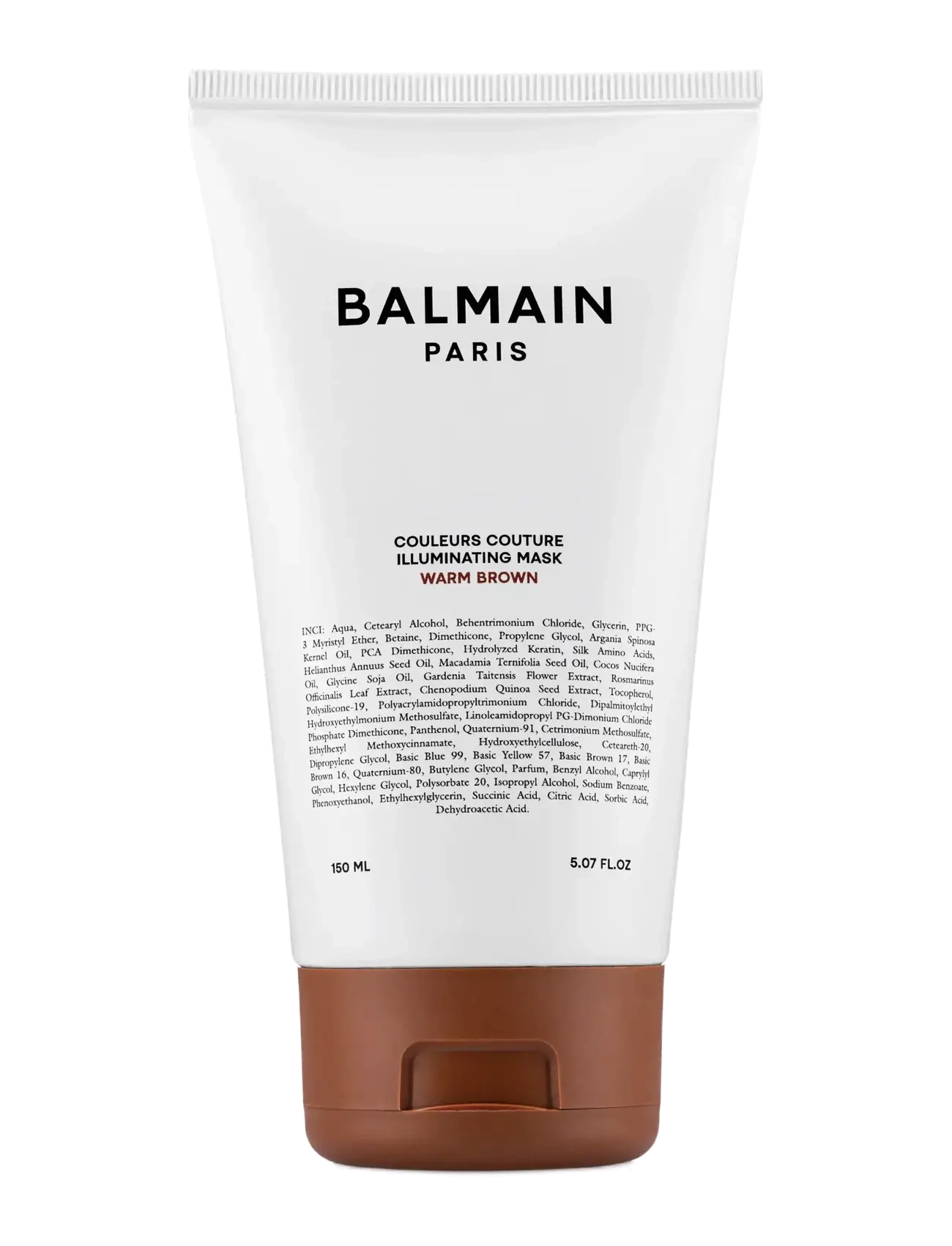 Balmain Hair Couture Illuminating Warm Brown Mask 150ml - Hårvård - 1010 / clear