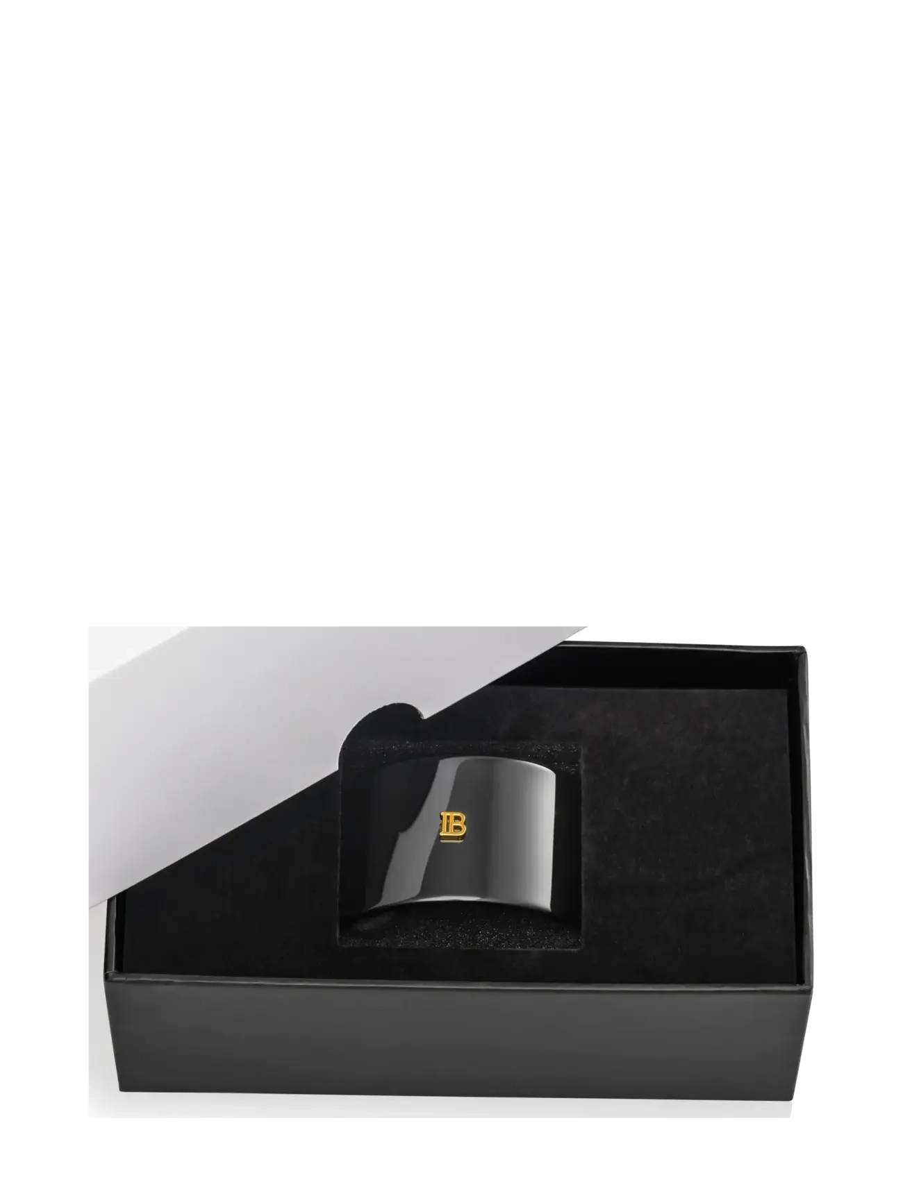 Balmain Hair Couture - Cellulose Acetate Elastique pour Cheveux Black - scrunchies - 1012 - 2