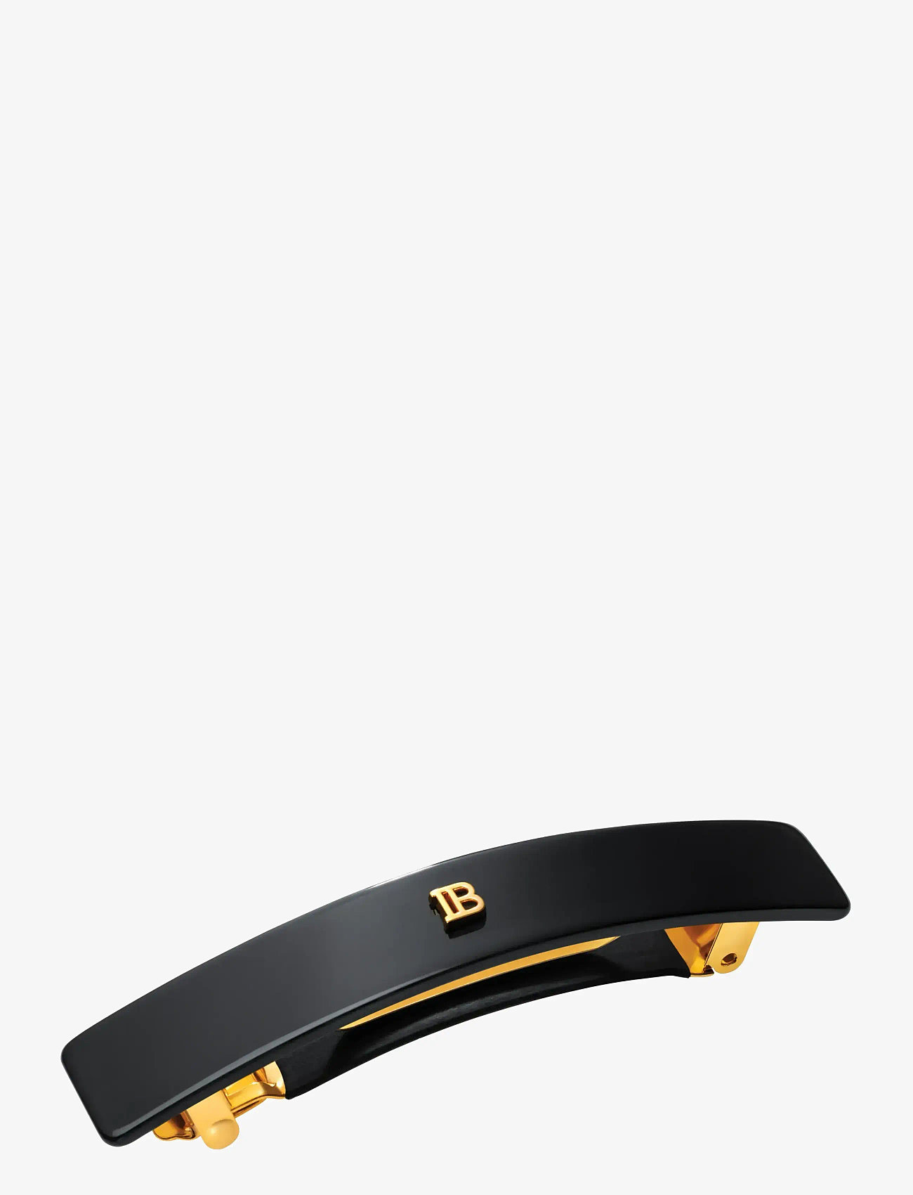 Balmain Hair Couture - Cellulose Acetate Barrette pour Cheveux Medium Black - 1012 - 1