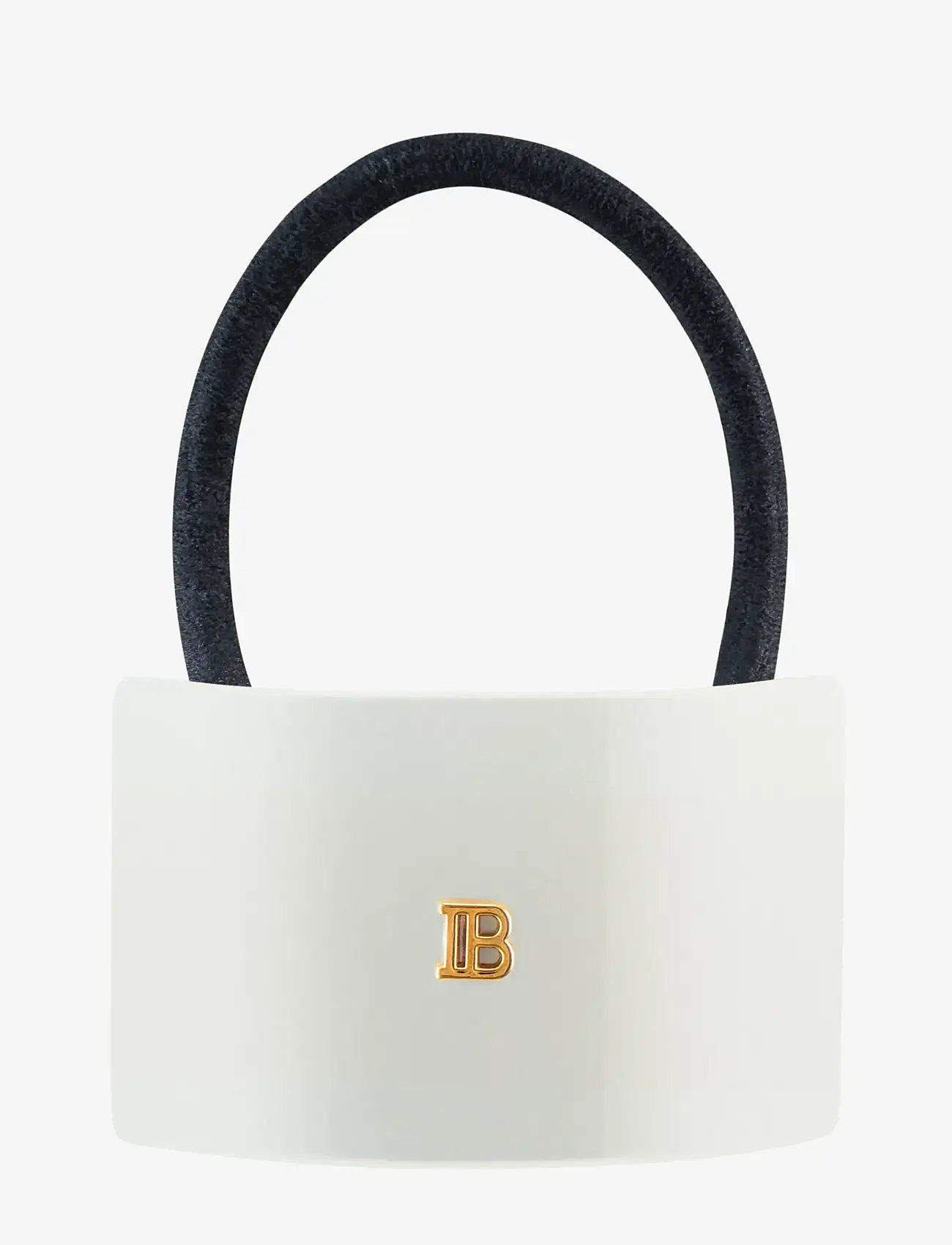 Balmain Hair Couture - Cellulose Acetate Elastique pour Cheveux White - hårsnoddar - 1013 - 0