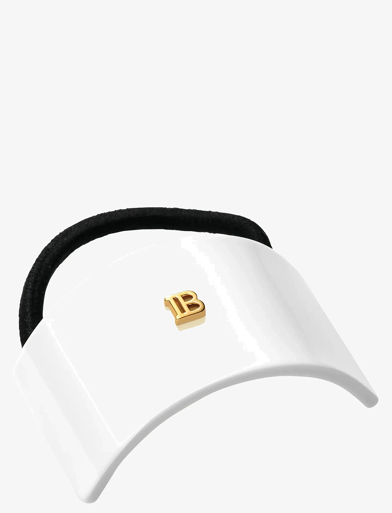 Balmain Hair Couture - Cellulose Acetate Elastique pour Cheveux White - hårsnoddar - 1013 - 1