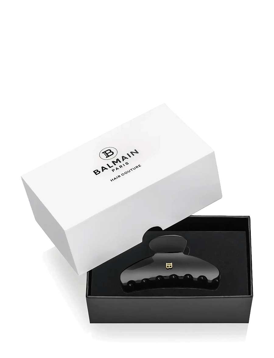 Balmain Hair Couture - Cellulose Acetate Pince à cheveux Medium Black - hårklemmer - 1012 - 2