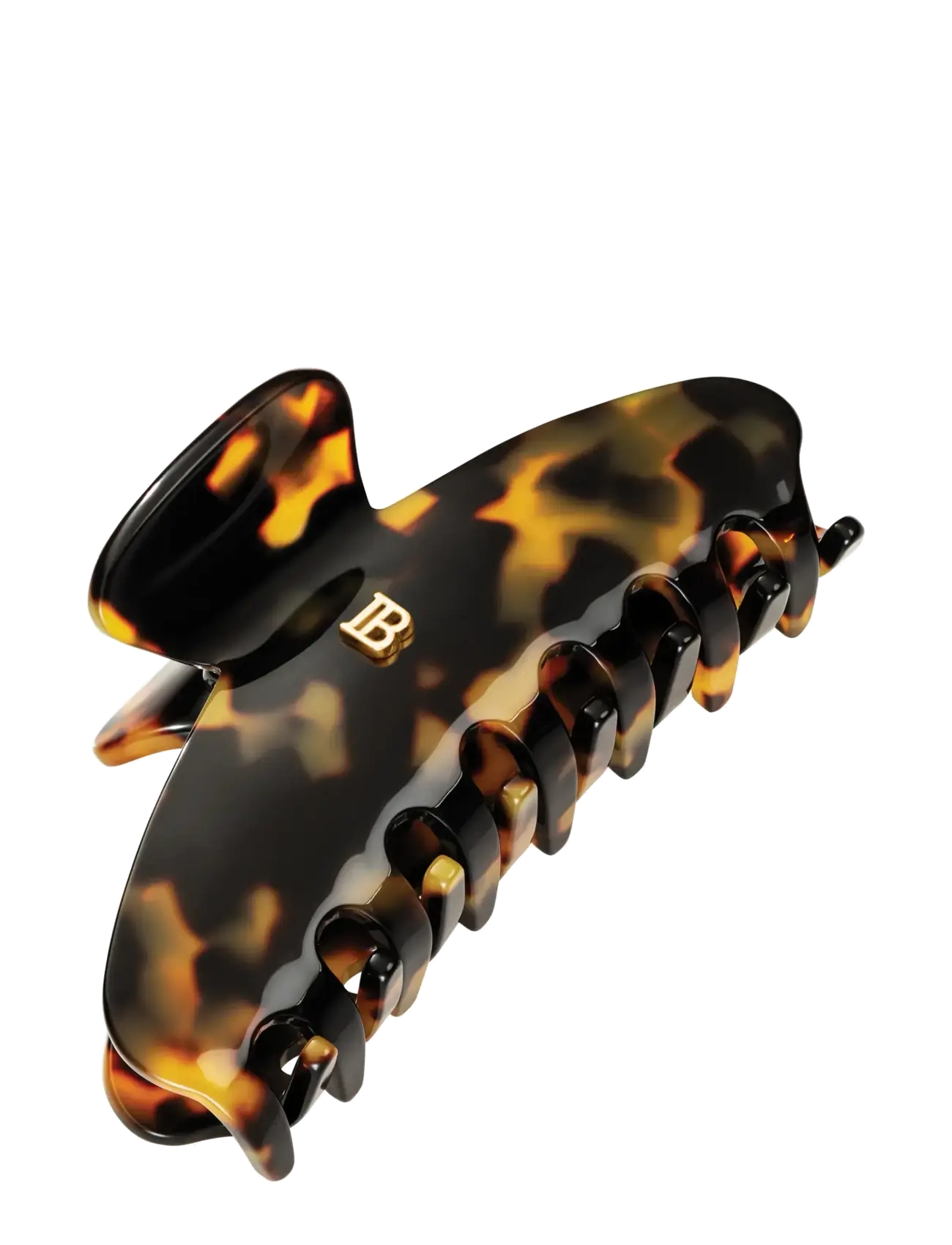 Balmain Hair Couture Cellulose Acetate Pince À Cheveux Medium Tortoise Shell, Kvinder, Hårklemme, Brun, Str: ONE SIZE