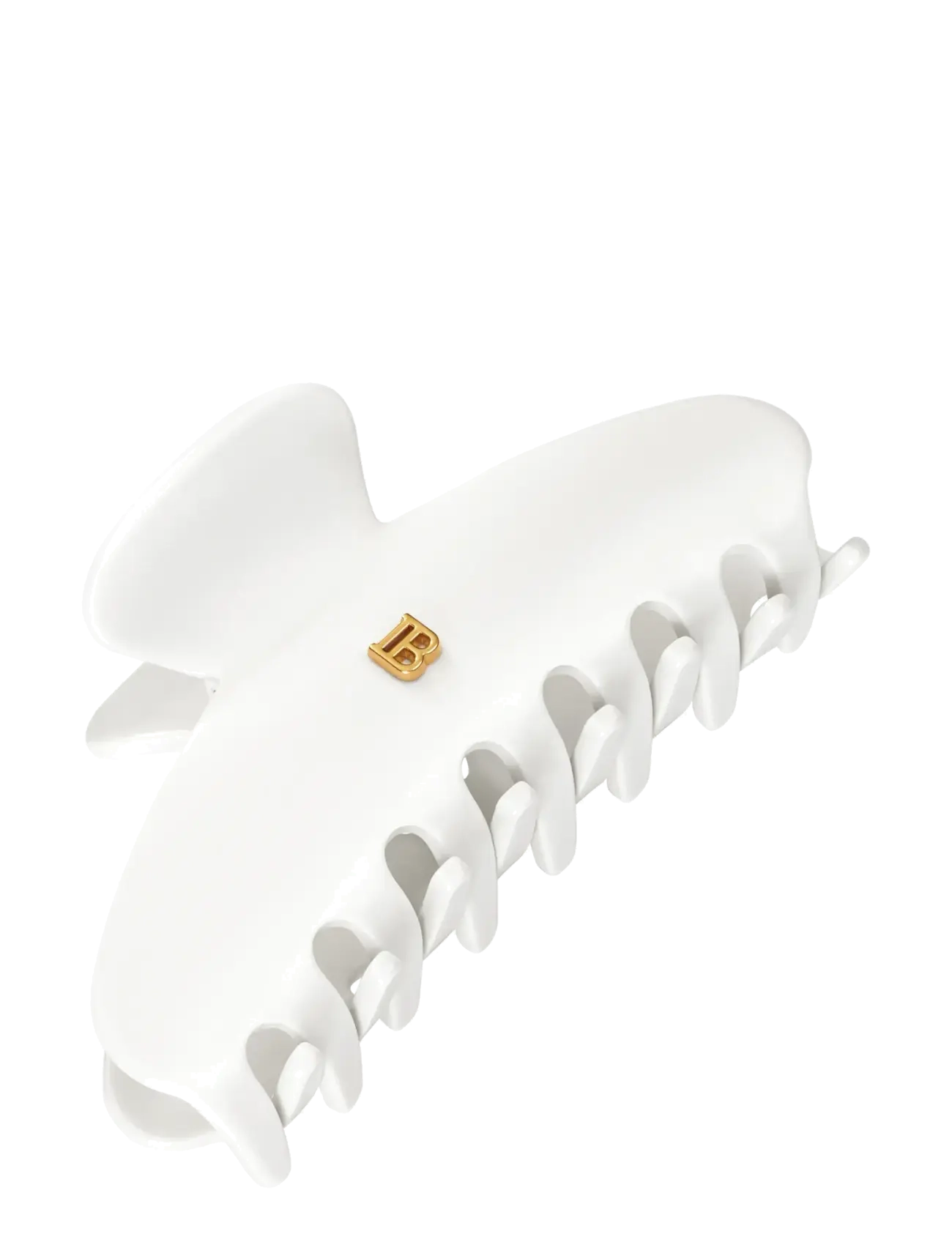 Balmain Hair Couture Cellulose Acetate Pince à cheveux Medium White - Festtøj - 1013 / white