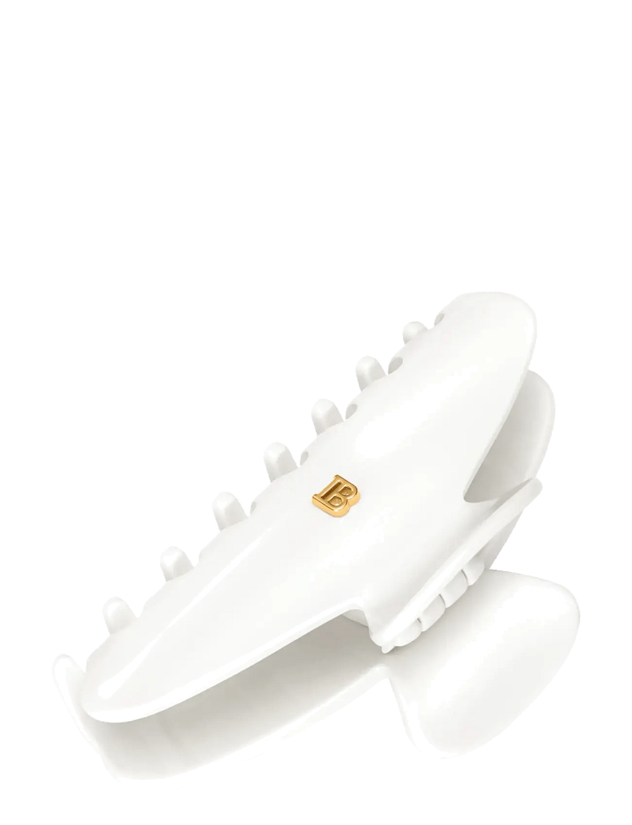 Balmain Hair Couture - Cellulose Acetate Pince à cheveux Medium White - hårklämmor - 1013 - 1