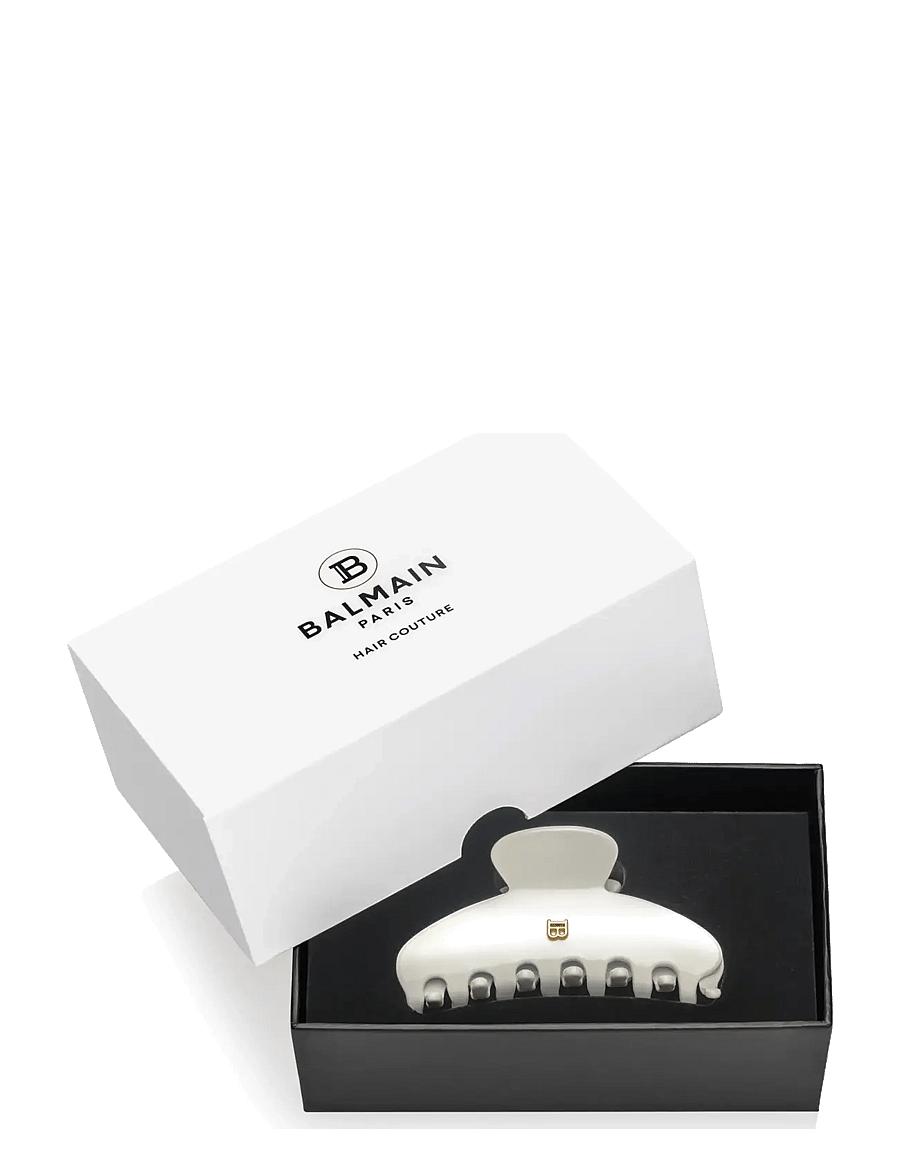 Balmain Hair Couture - Cellulose Acetate Pince à cheveux Medium White - hårklämmor - 1013 - 2