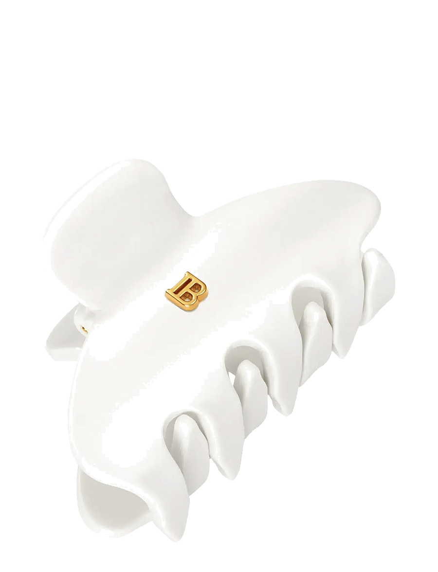 Balmain Hair Couture - Cellulose Acetate Pince à cheveux Small White - hårklemmer - 1013 - 0